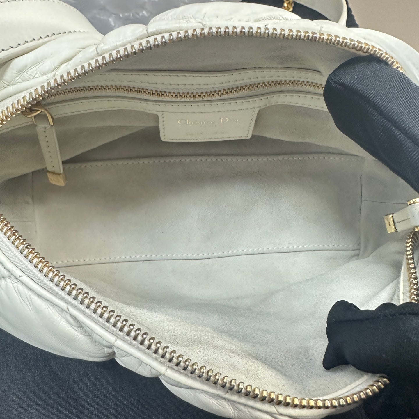 Dior - Nomad Lunchbox Bag - Leather - White - (small)