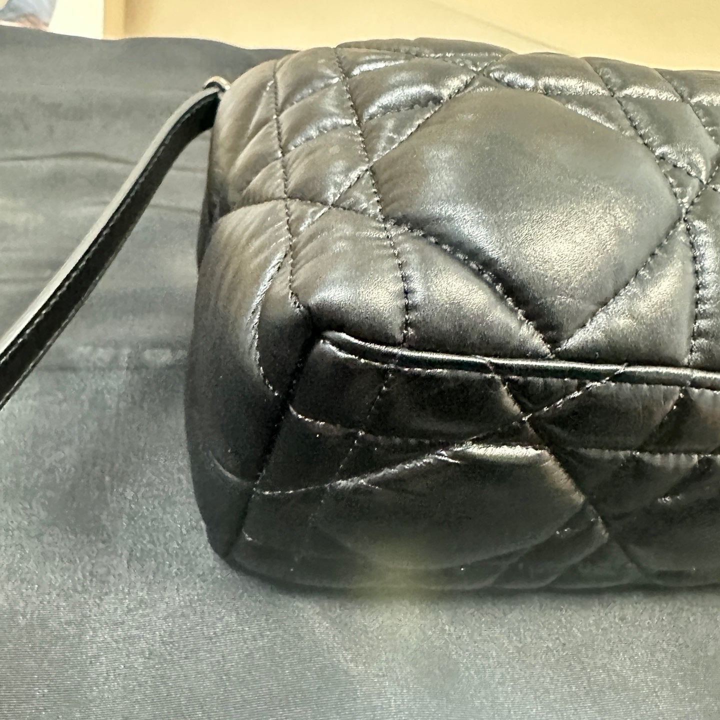 Dior - Lunchbox Bag - Calf leather - Black - (Small)