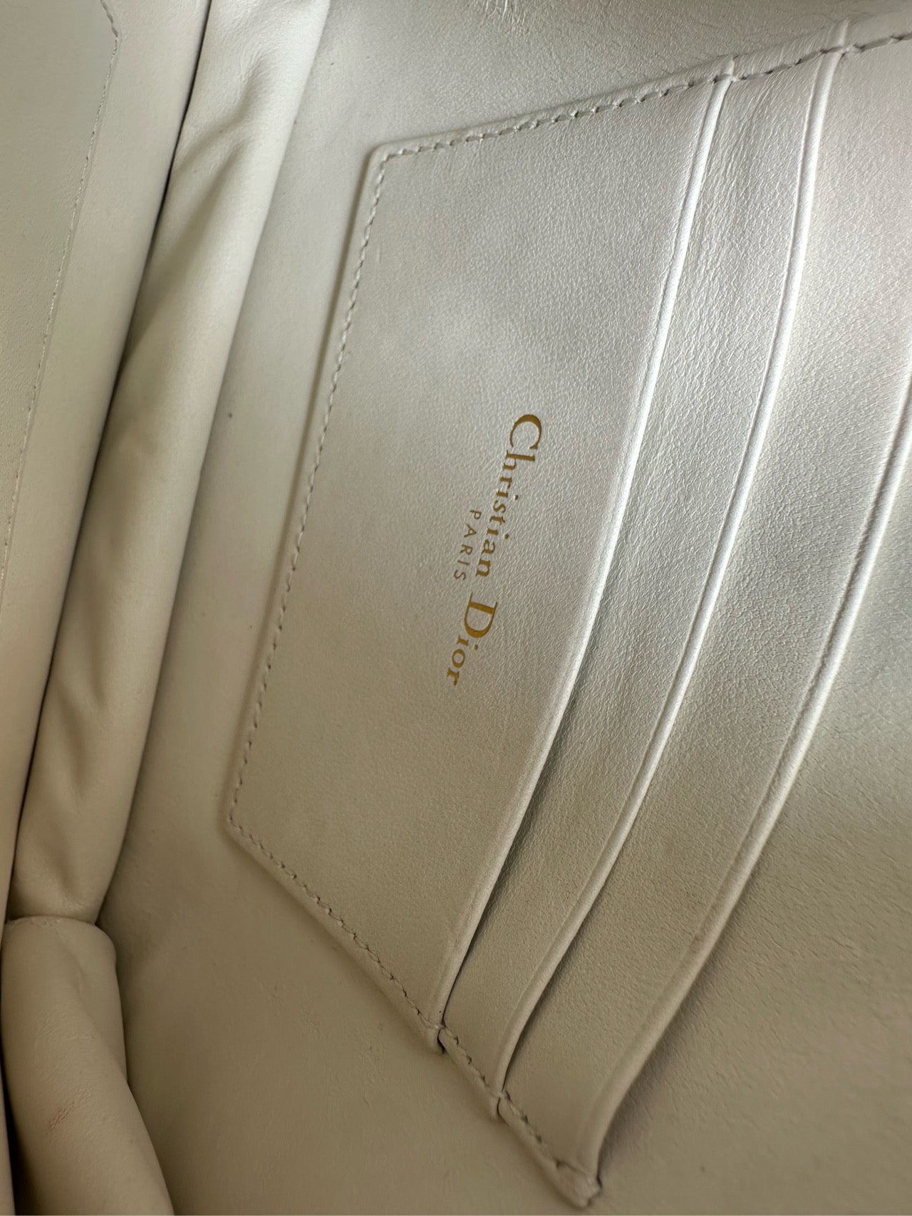 Dior - Caro - Leather - White - (mini)