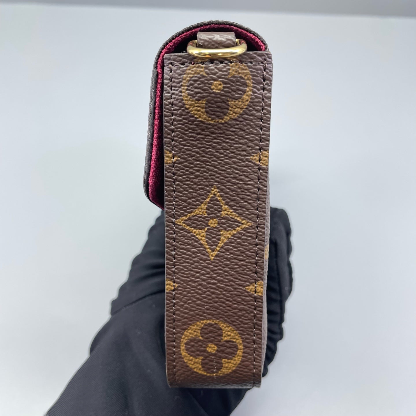 Louis Vuitton - Pochette Félicie - Monogram coated canvas - Brown - (mini)