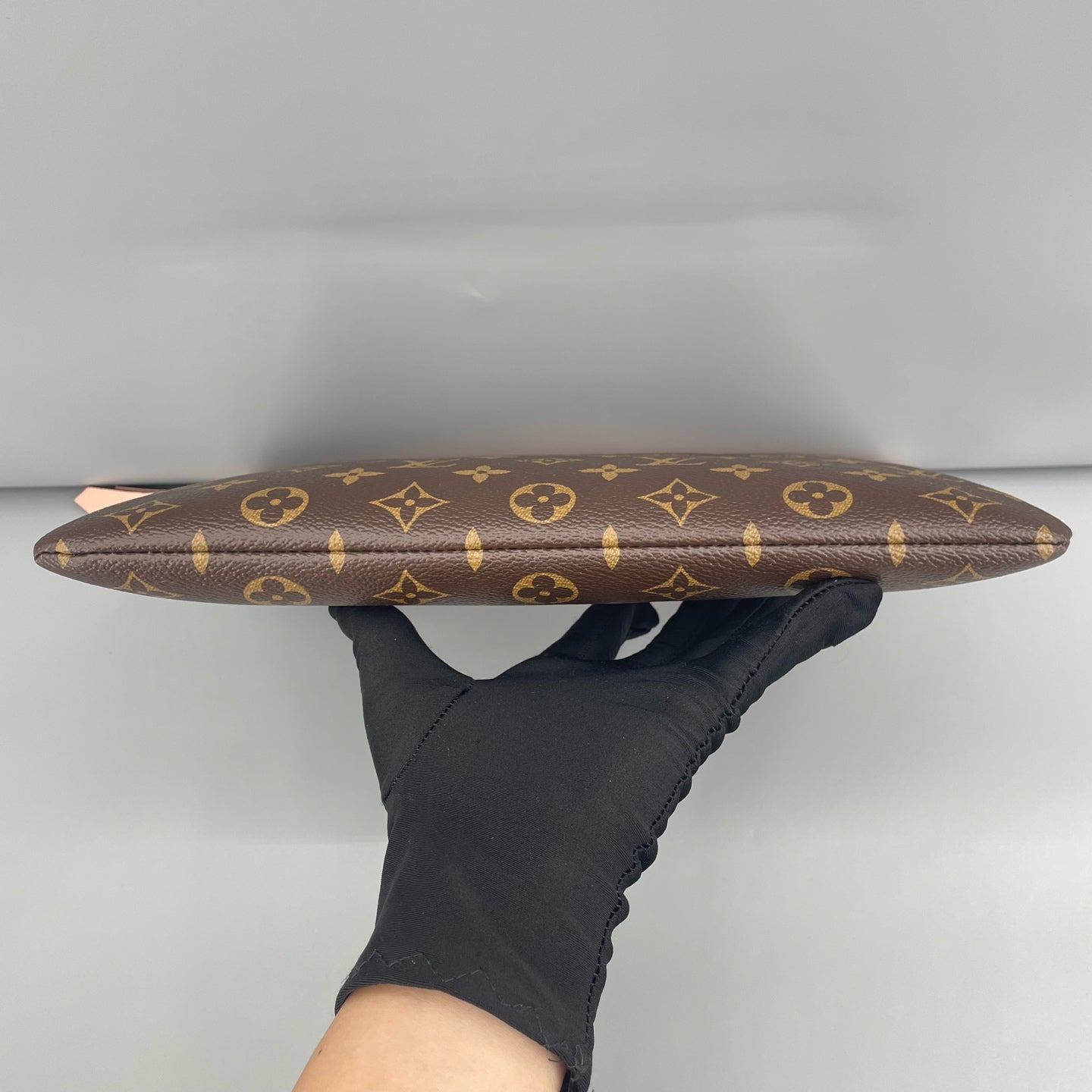 Louis Vuitton - Pochette Legendary Clutch - Monogram coated canvas and grained leather - Brown and Pink - (medium)