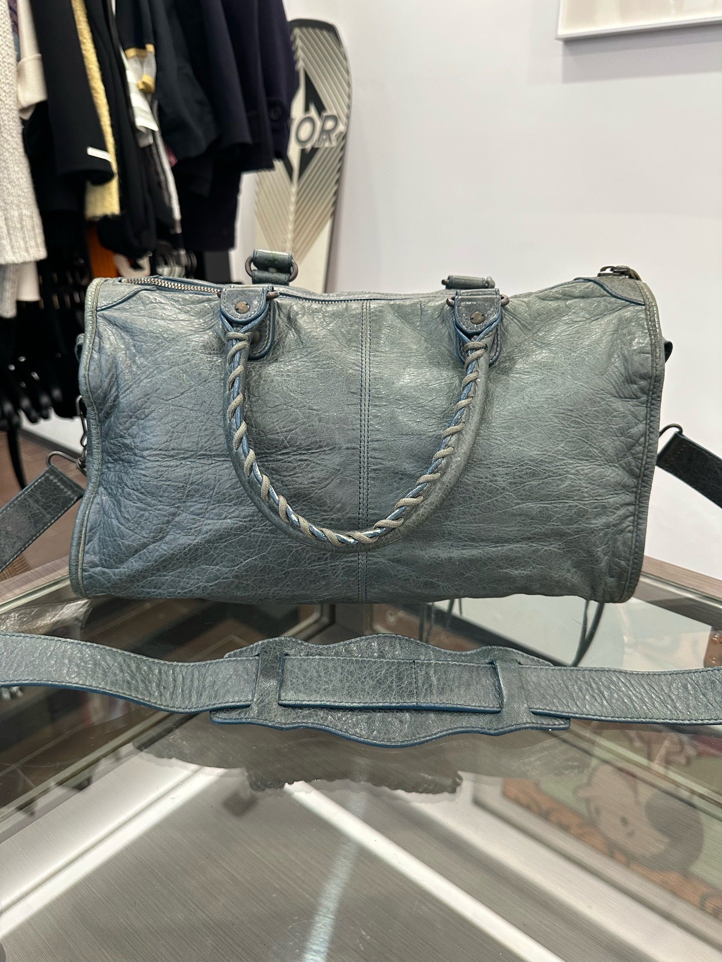 Balenciaga - Classic City - Leather - Blue - (medium)