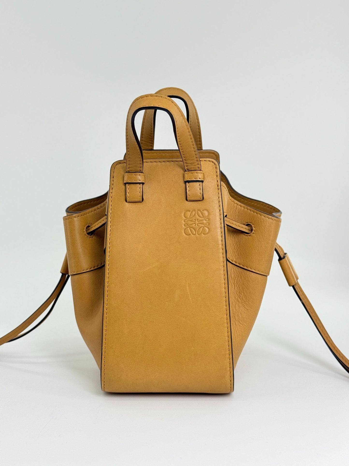 Loewe - Mini Hammock Bag - Leather - Camel - (mini)