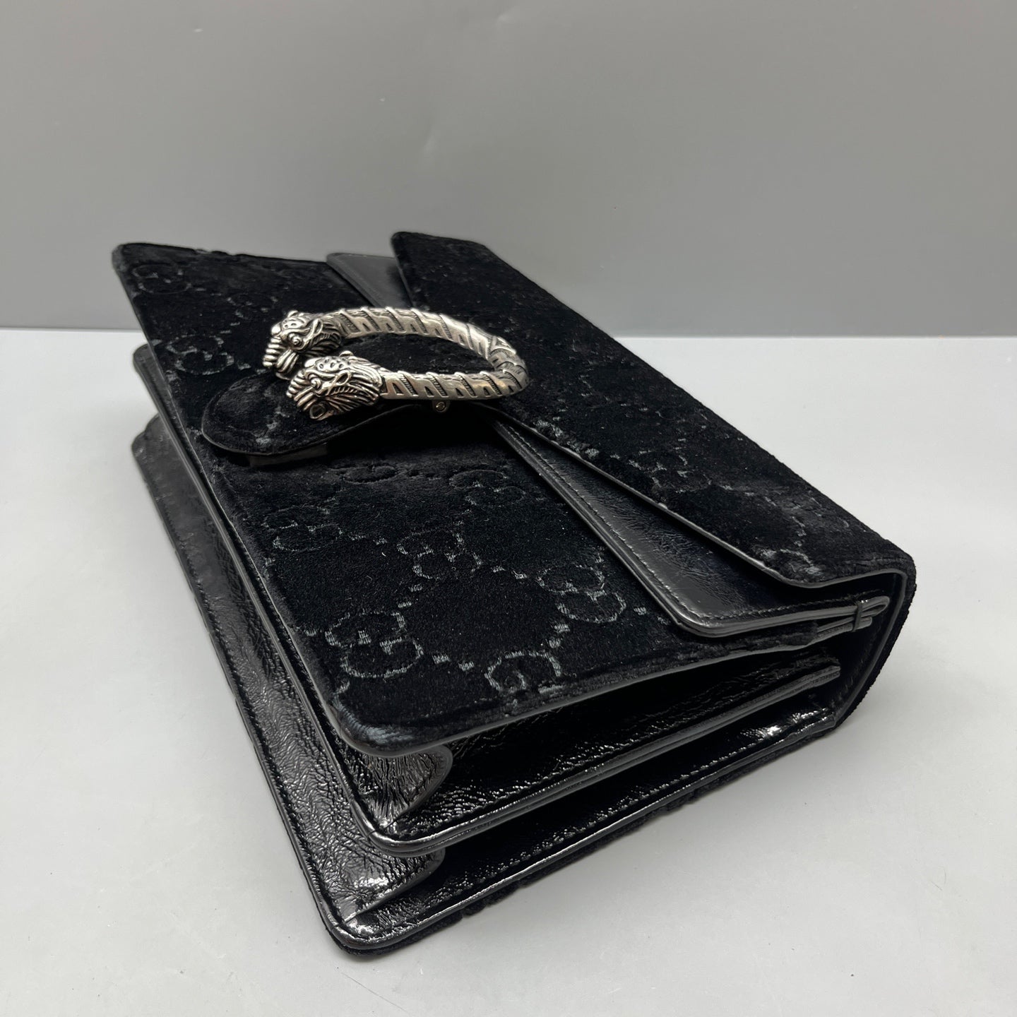 Gucci - Dionysus Chain Bag - Velvet - Black - (Medium)