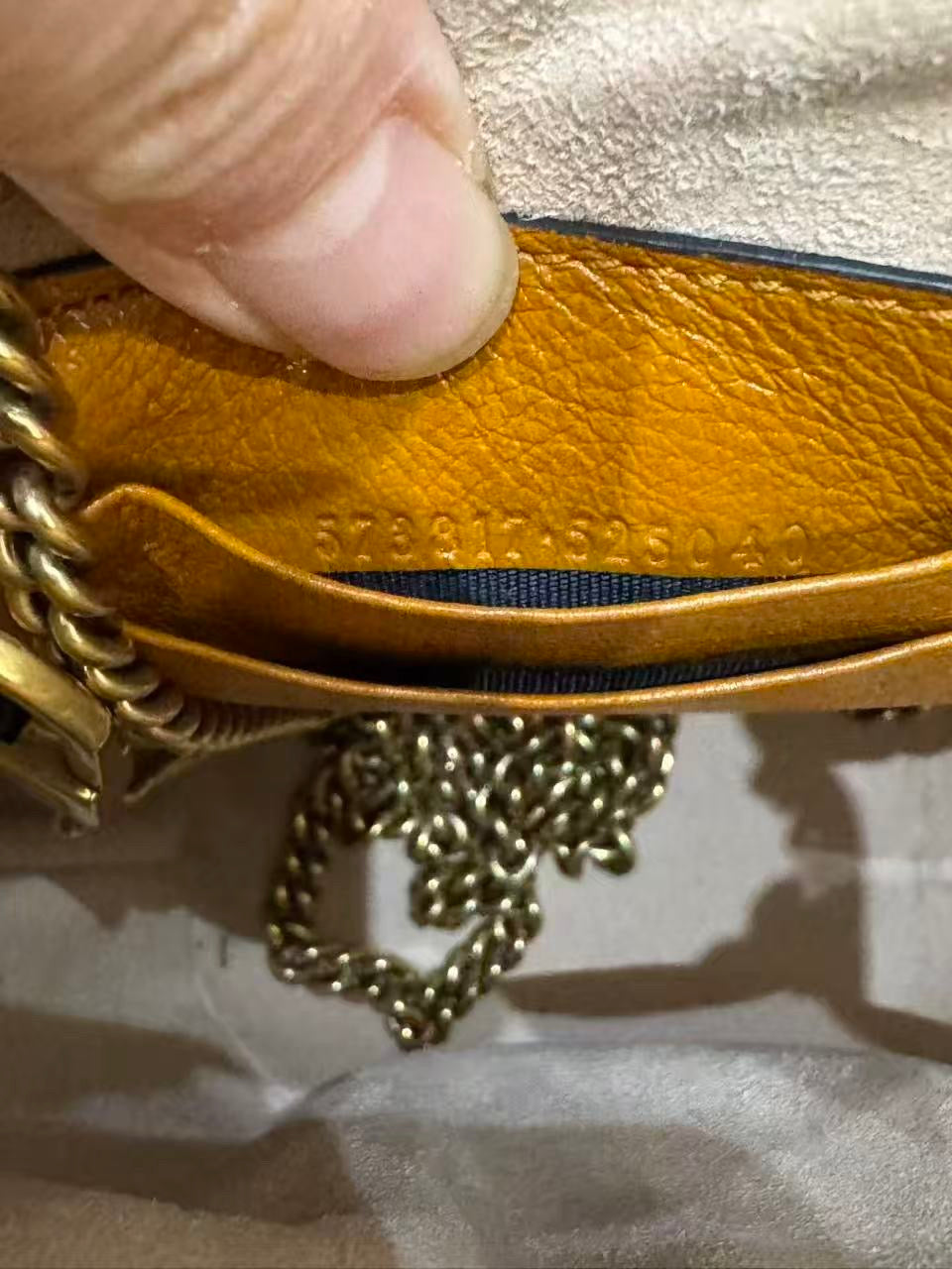 Gucci - GG Marmont Mini Bucket Bag - Leather - Brown - (mini)
