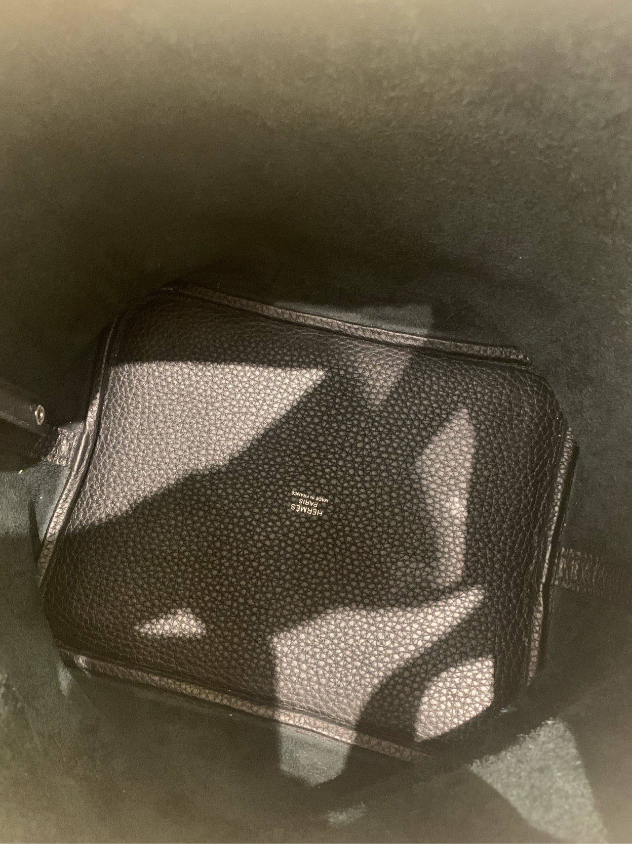 Hermès - Picotin Lock 22 - Taurillon Clemence leather - Black - (medium)