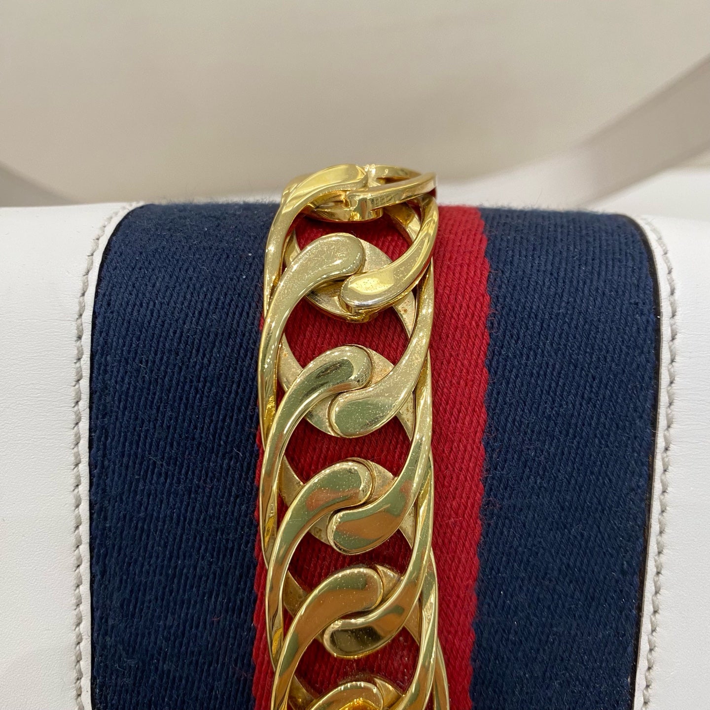 Gucci - Sylvie - Leather - White - (medium)
