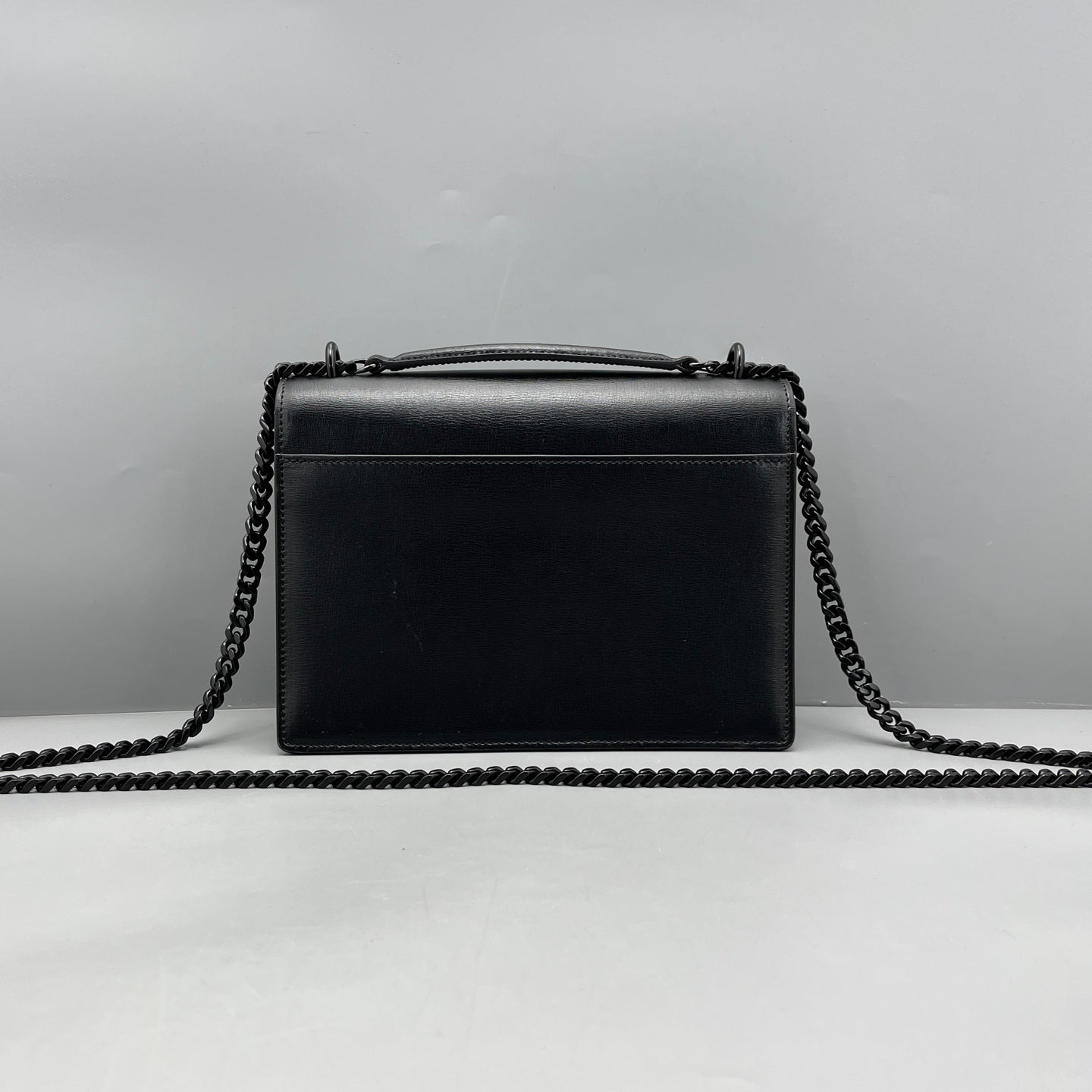 Saint Laurent - Sunset Medium - Leather - Black - (Medium)