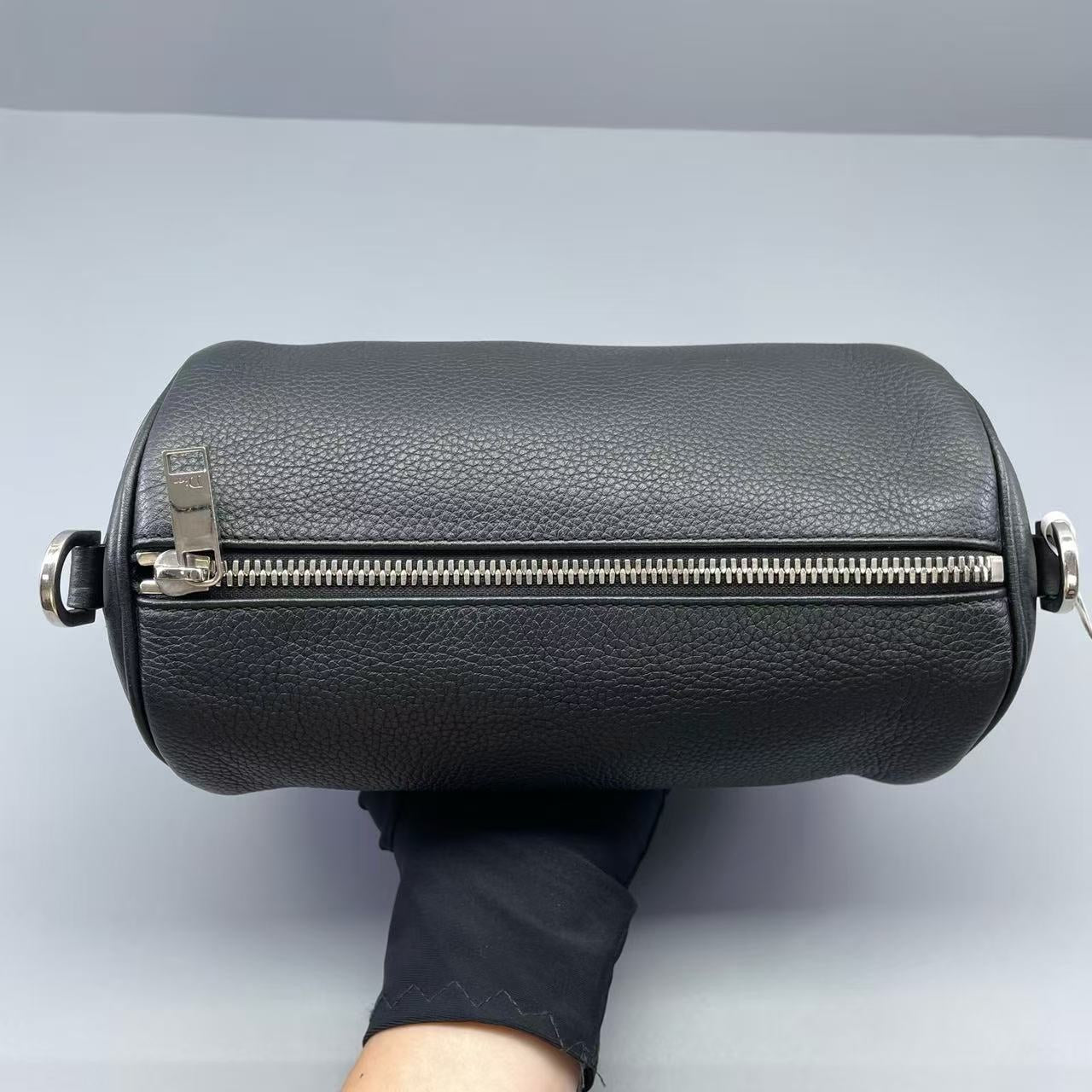 Dior - Roller Bag - Grained leather - Black - (small)