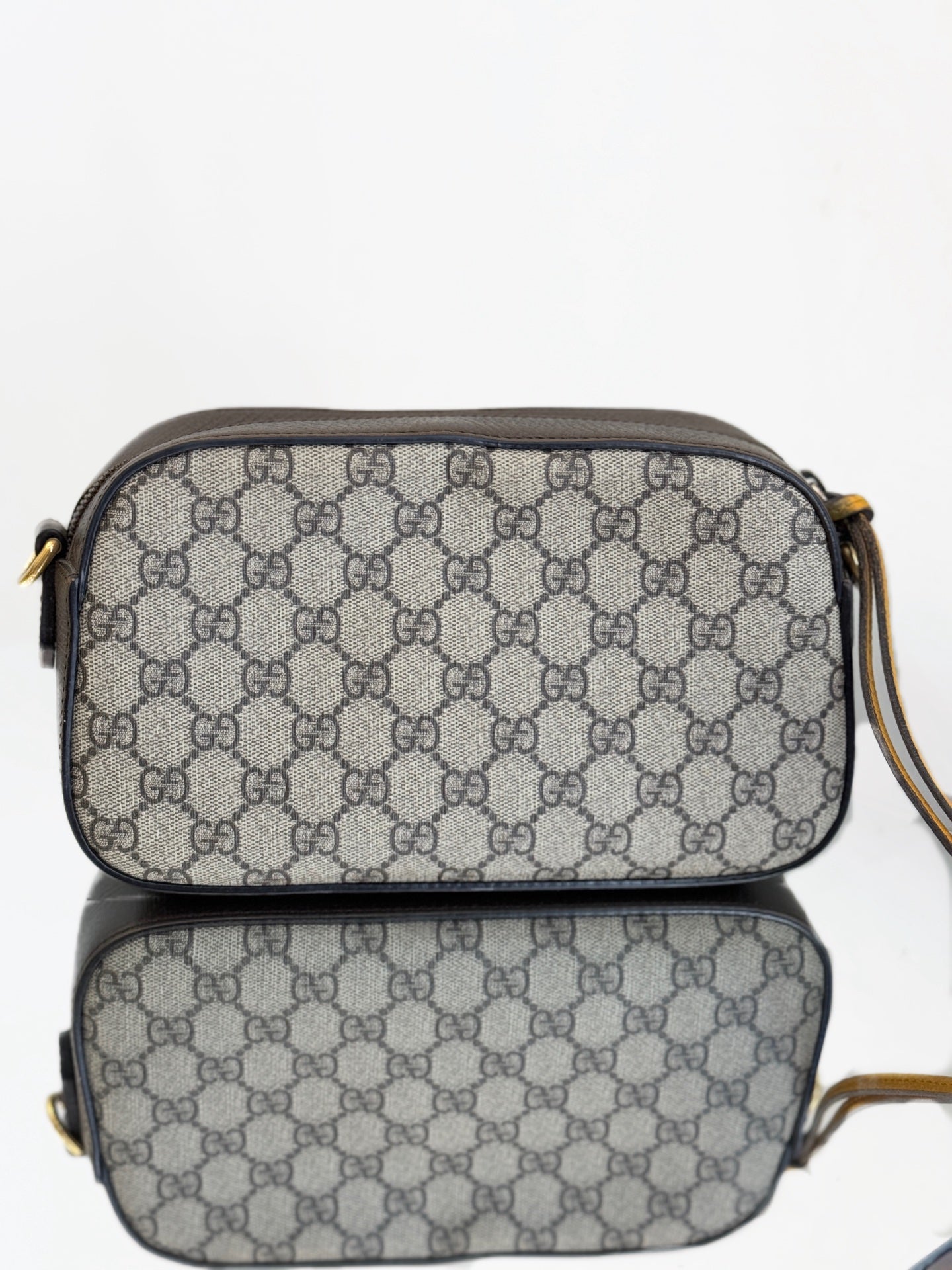 Gucci - Ophidia GG Supreme Camera Bag with Tiger Head - GG Supreme canvas with leather trim - Brown - (medium)