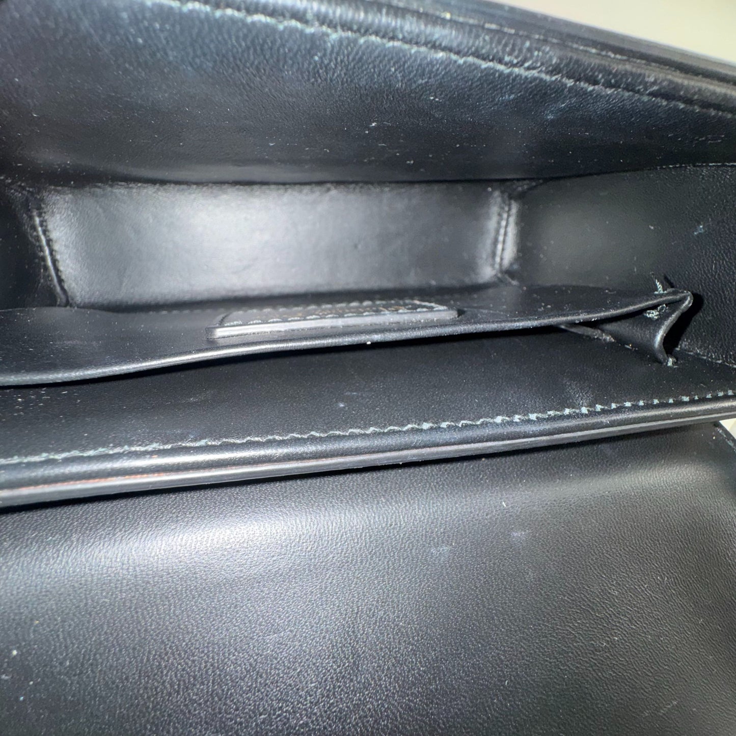 Dior - Montaigne Box Bag - Leather - Black - (mini)