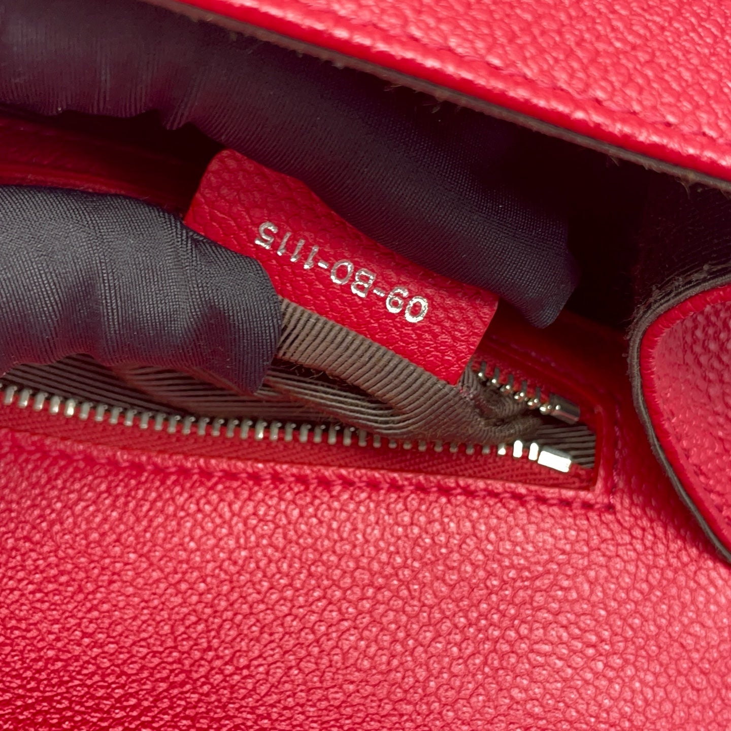 Dior - Diorama Flap Bag - Grained calfskin leather - Red - (Medium)