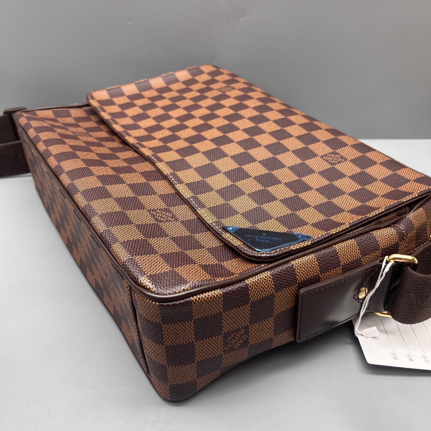 Louis Vuitton - Brooklyn Flap Messenger Bag - Damier Ebene coated canvas with leather trim - Brown - (Medium)