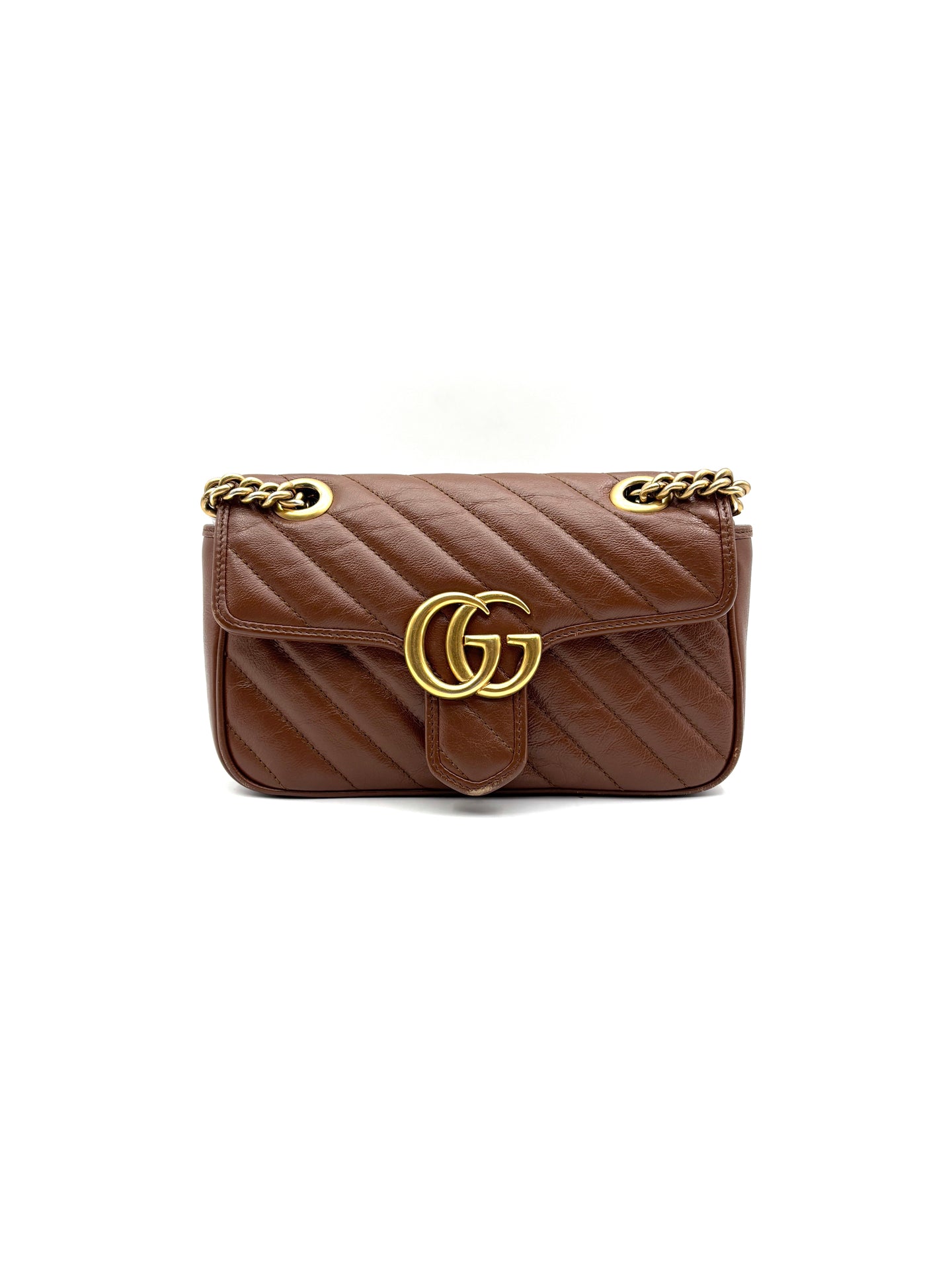 Gucci - GG Marmont - Leather - Caramel - (mini)