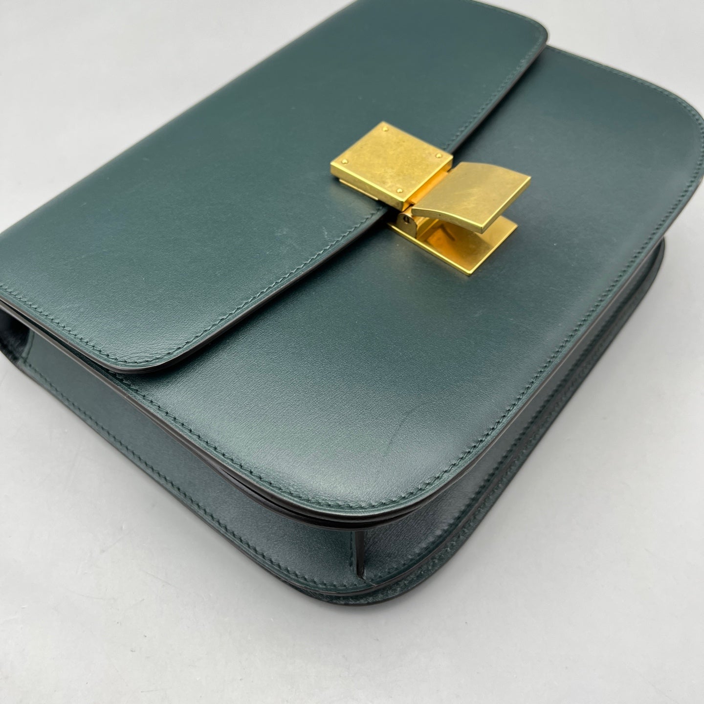 Celine - Box Bag - Leather - Green - (Medium)