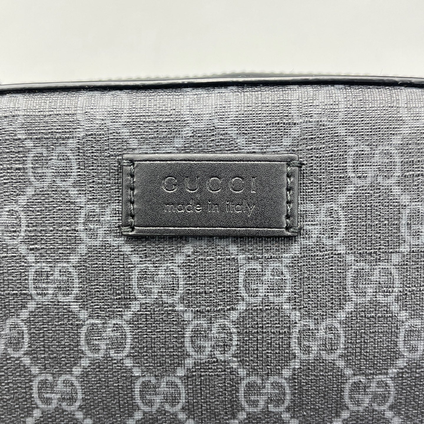 Gucci - GG Supreme Camera Bag - Synthetic - Black - (small)