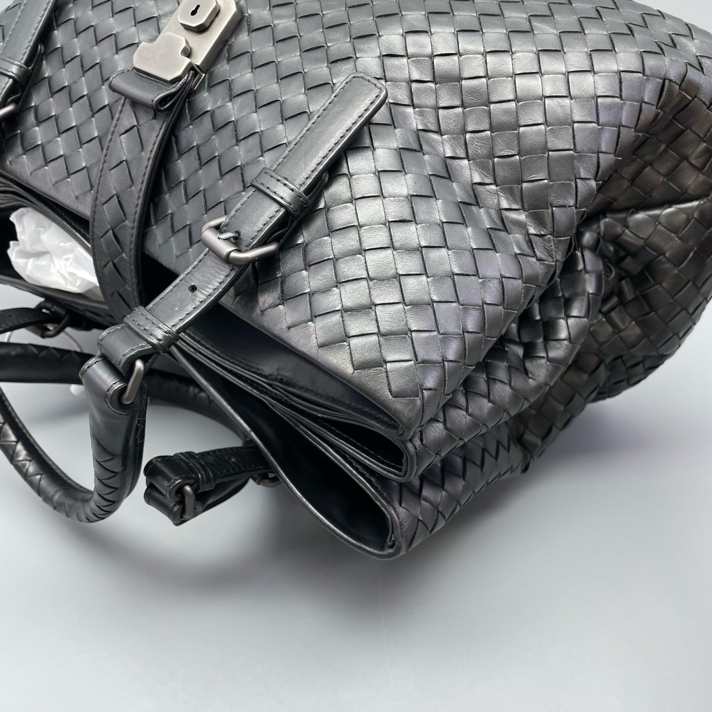 Bottega Veneta - Roma Tote - Leather - Black - (large)