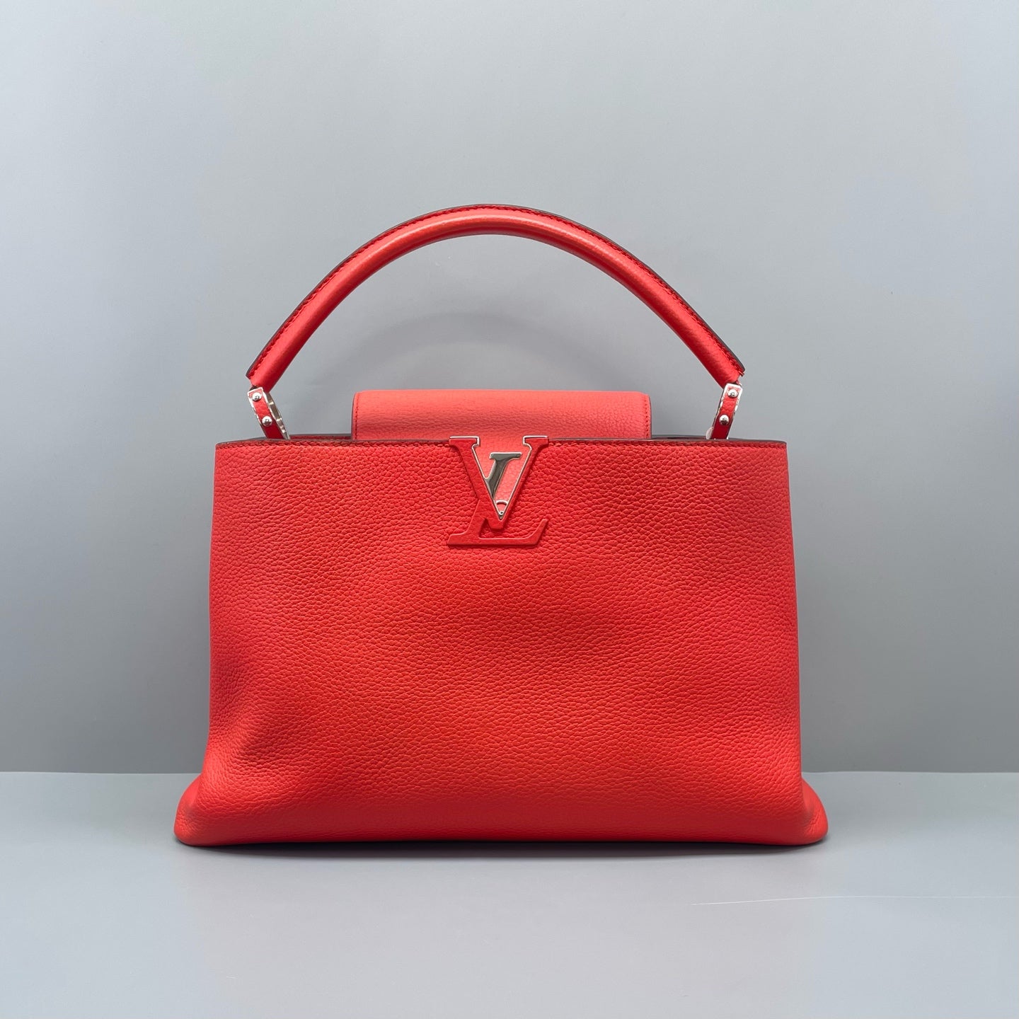 Louis Vuitton - Capucines - Leather - Red - (large)