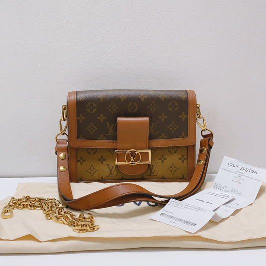 Louis Vuitton - Dauphine (M44391) - Monogram coated canvas and calf leather - Brown - (medium)