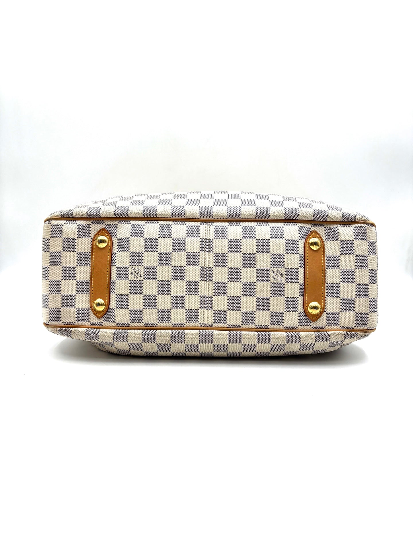 Louis Vuitton - Tote - Coated canvas with Vachetta leather trim - White - (Large)