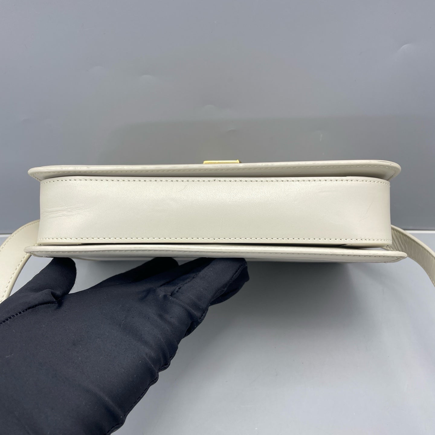 Saint Laurent - Solferino - Leather - White - (small)