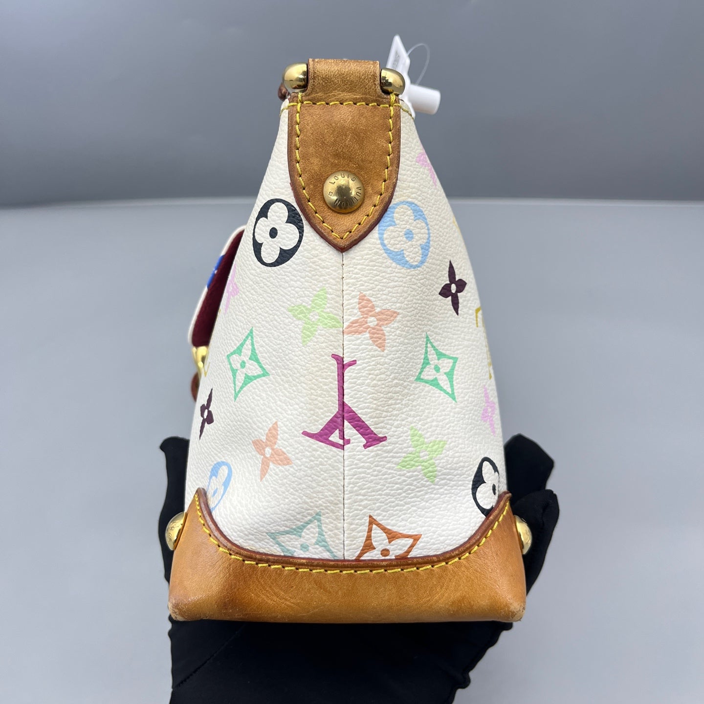 Louis Vuitton - Monogram Multicolore Shoulder Bag - Monogram Multicolore coated canvas with Vachetta leather trim - White, Multicolour - (medium)