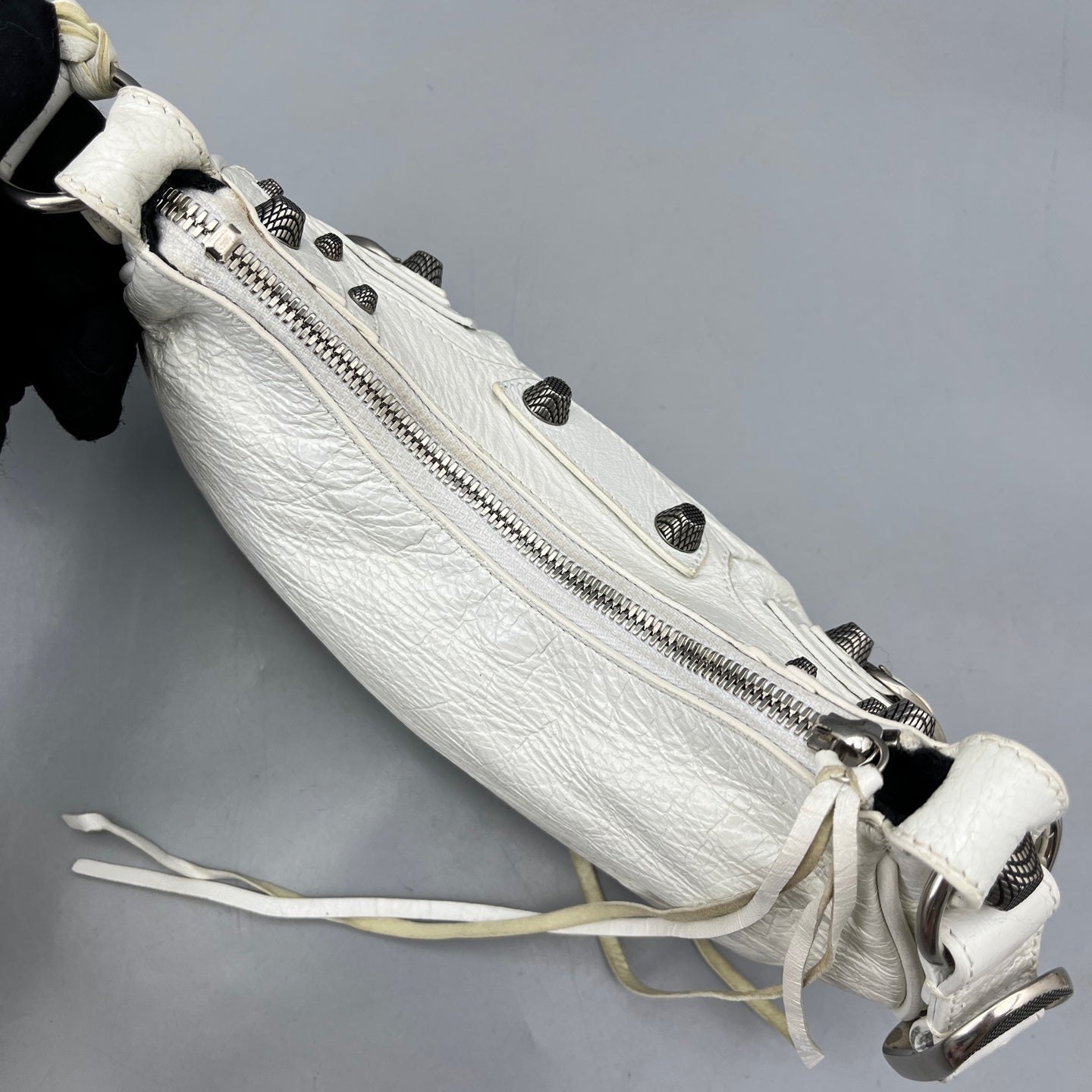 Balenciaga - Le Cagole Mini Shoulder Bag - Leather - White - (mini)