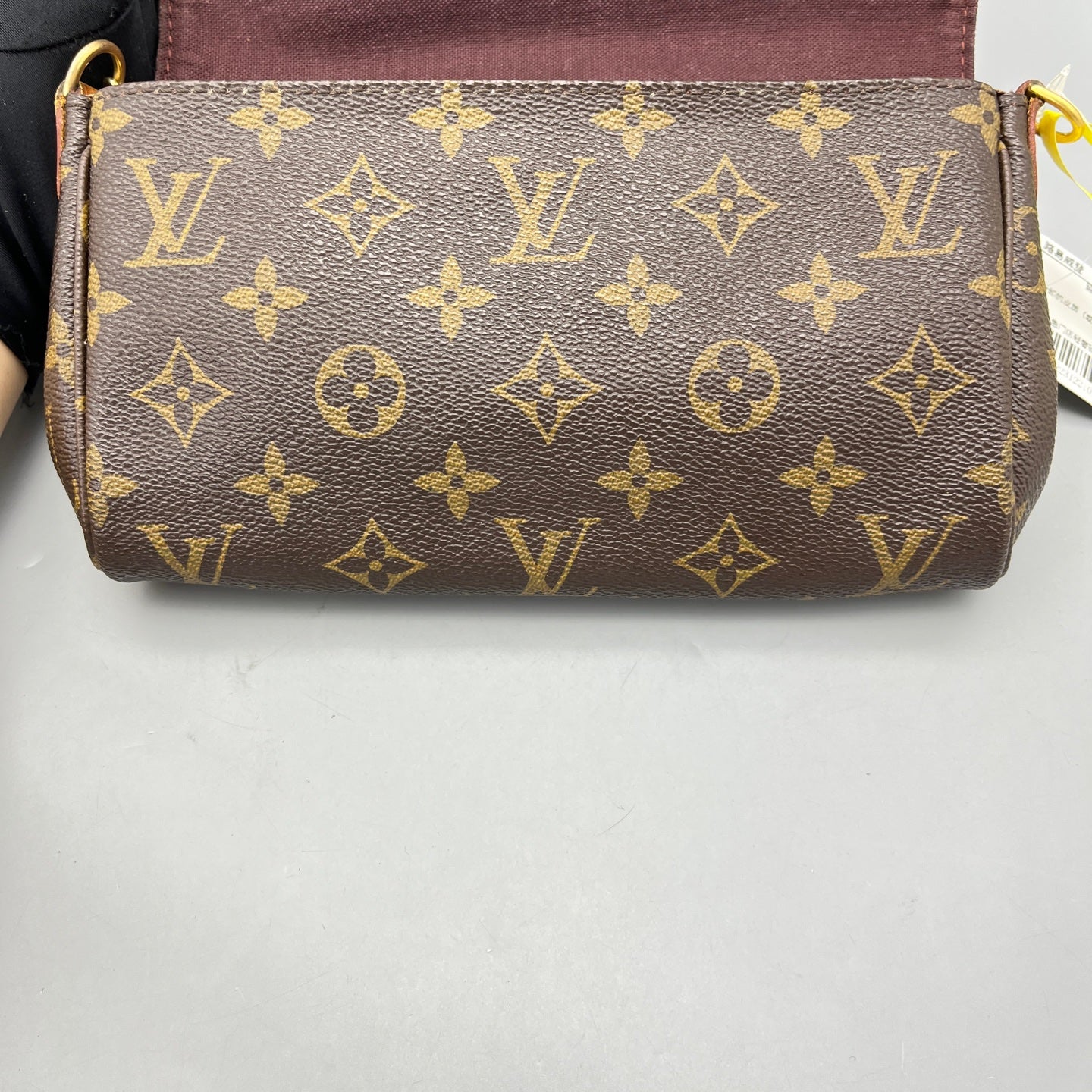 Louis Vuitton - Pochette Felicie - Monogram coated canvas with leather trim - Brown - (small)