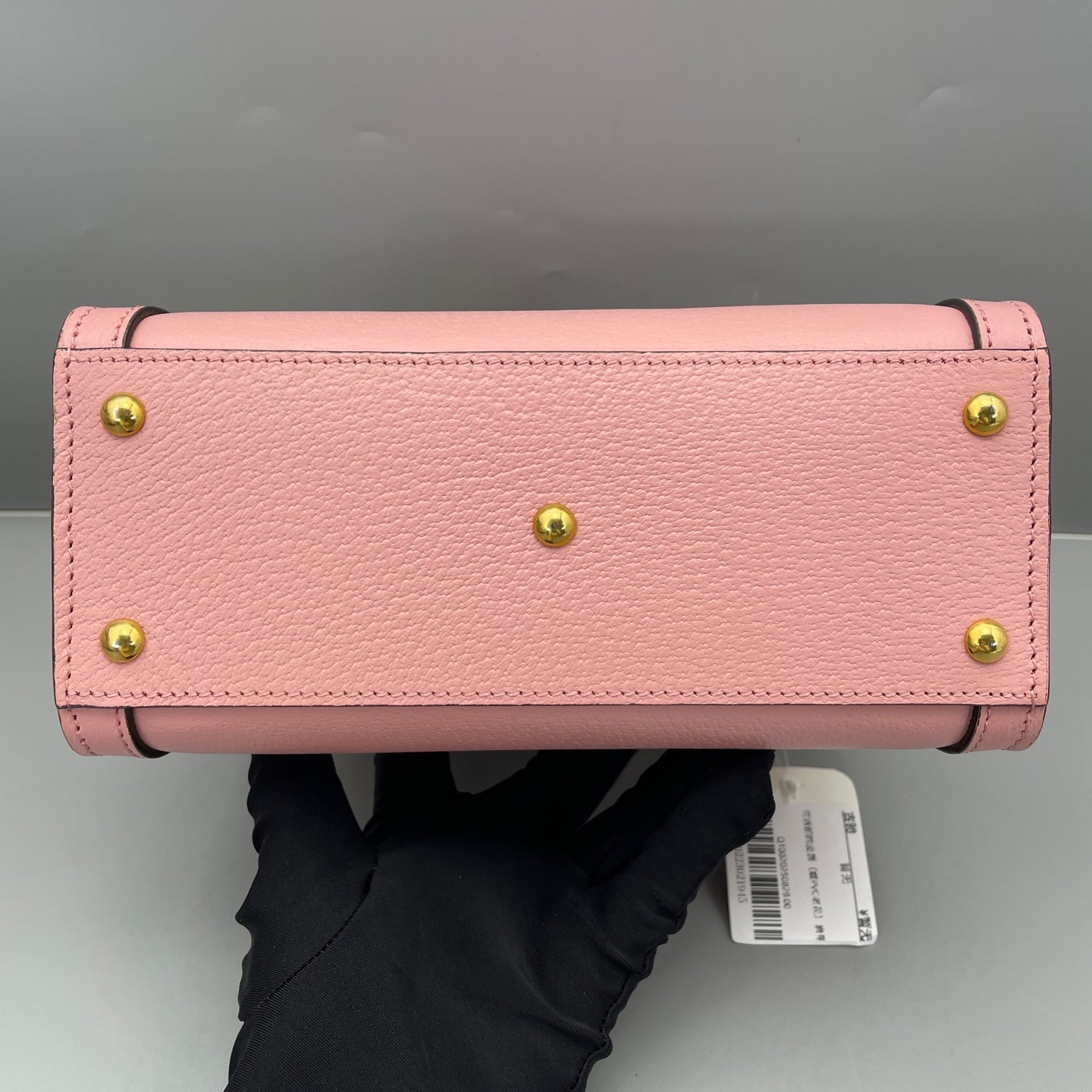Gucci - Diana Bamboo Mini Tote Bag - Grained leather, bamboo - Pink - (mini)