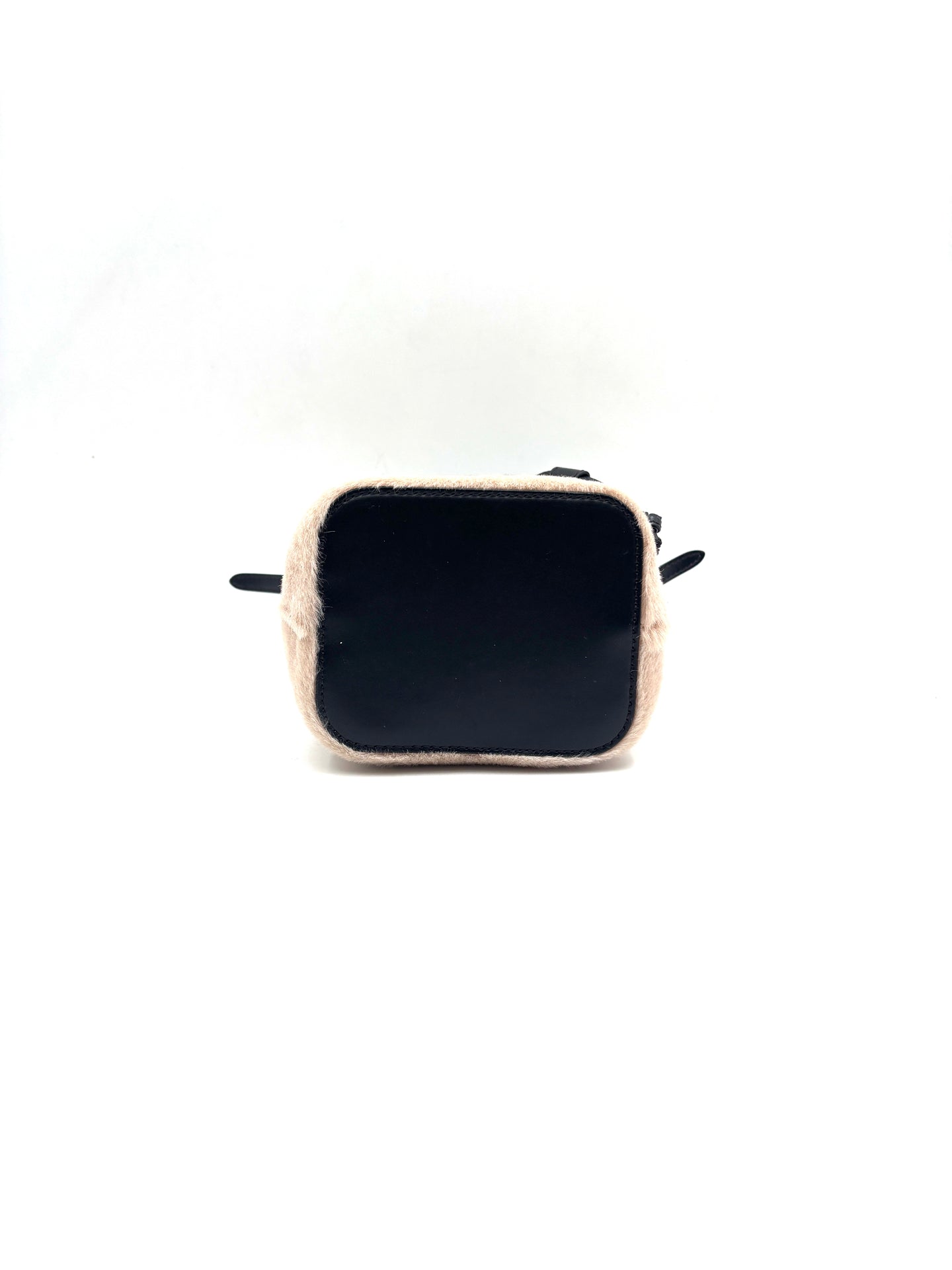 Fendi - Mon Tresor - Pony-style calfskin and Leather - Beige and Black - (mini)