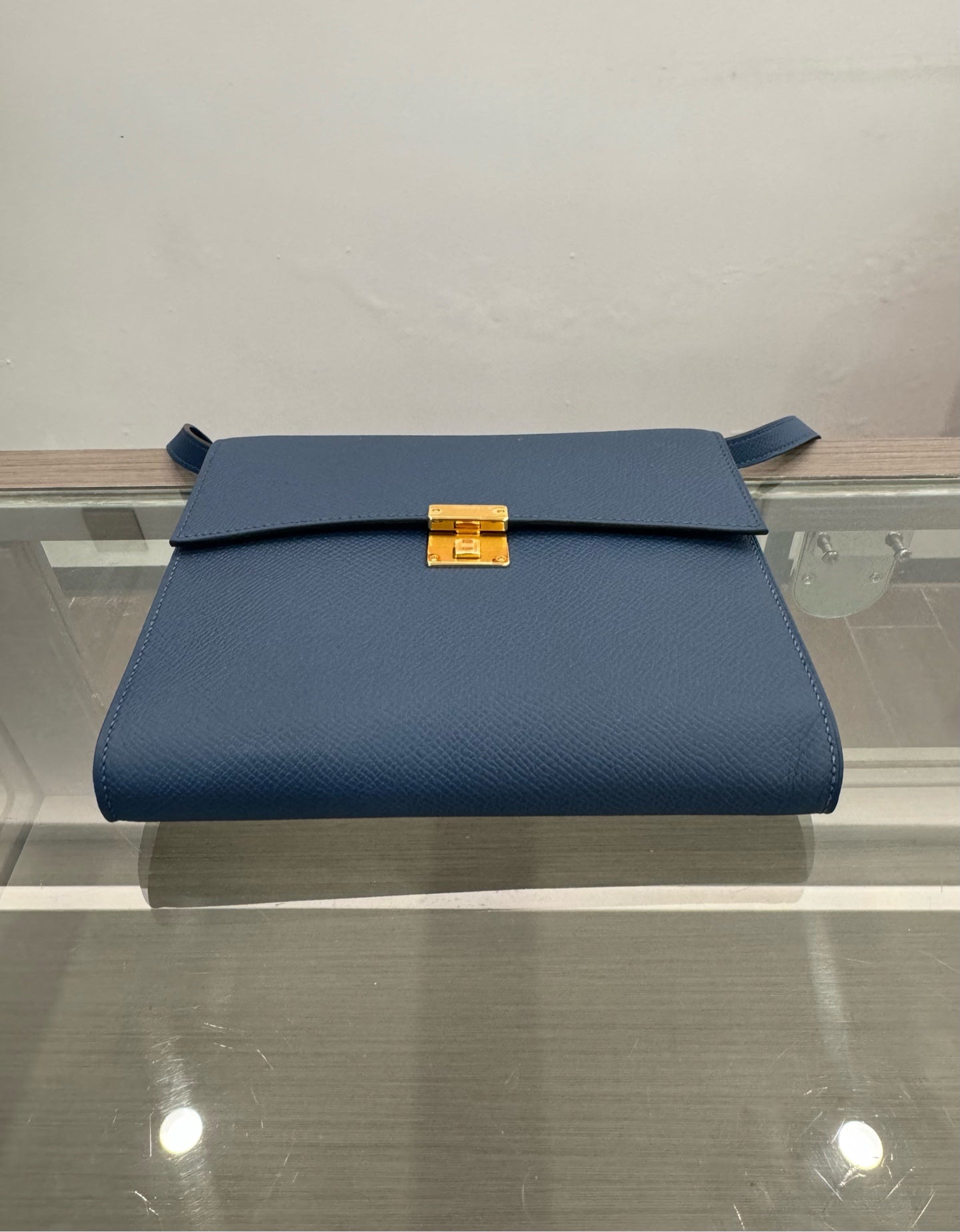Hermès - Clic 16 - Epsom leather - Blue - (mini)