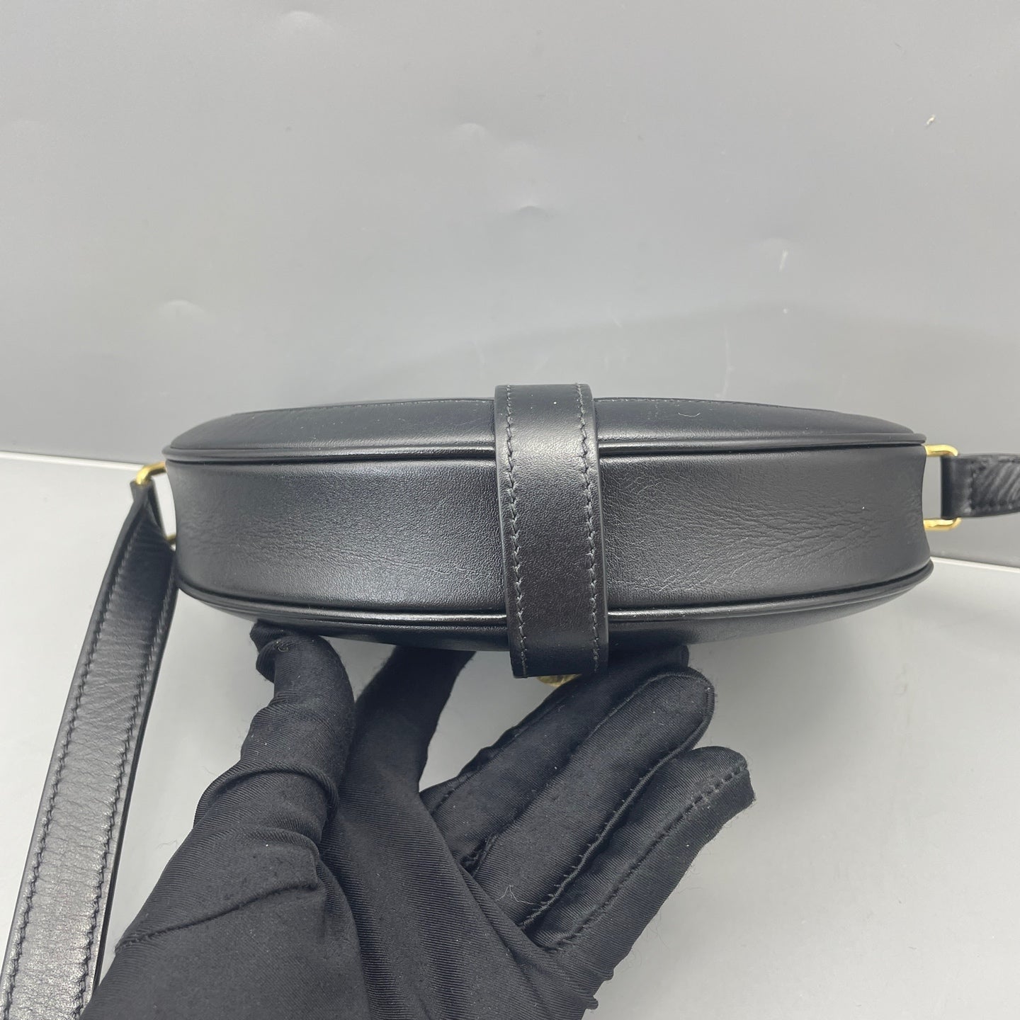 Celine - Besace 16 - Leather - Black - (mini)