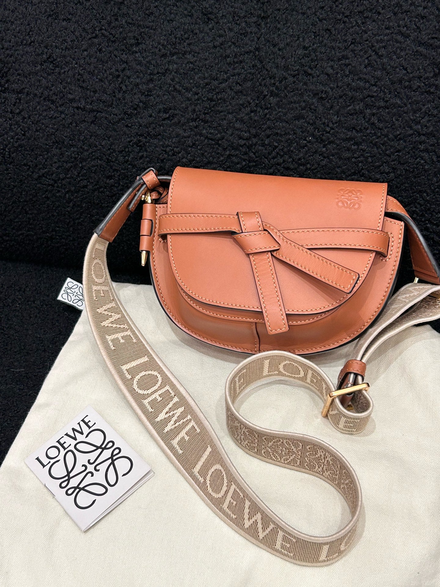 Loewe - Gate Mini Bag - Leather - Brown - (mini)