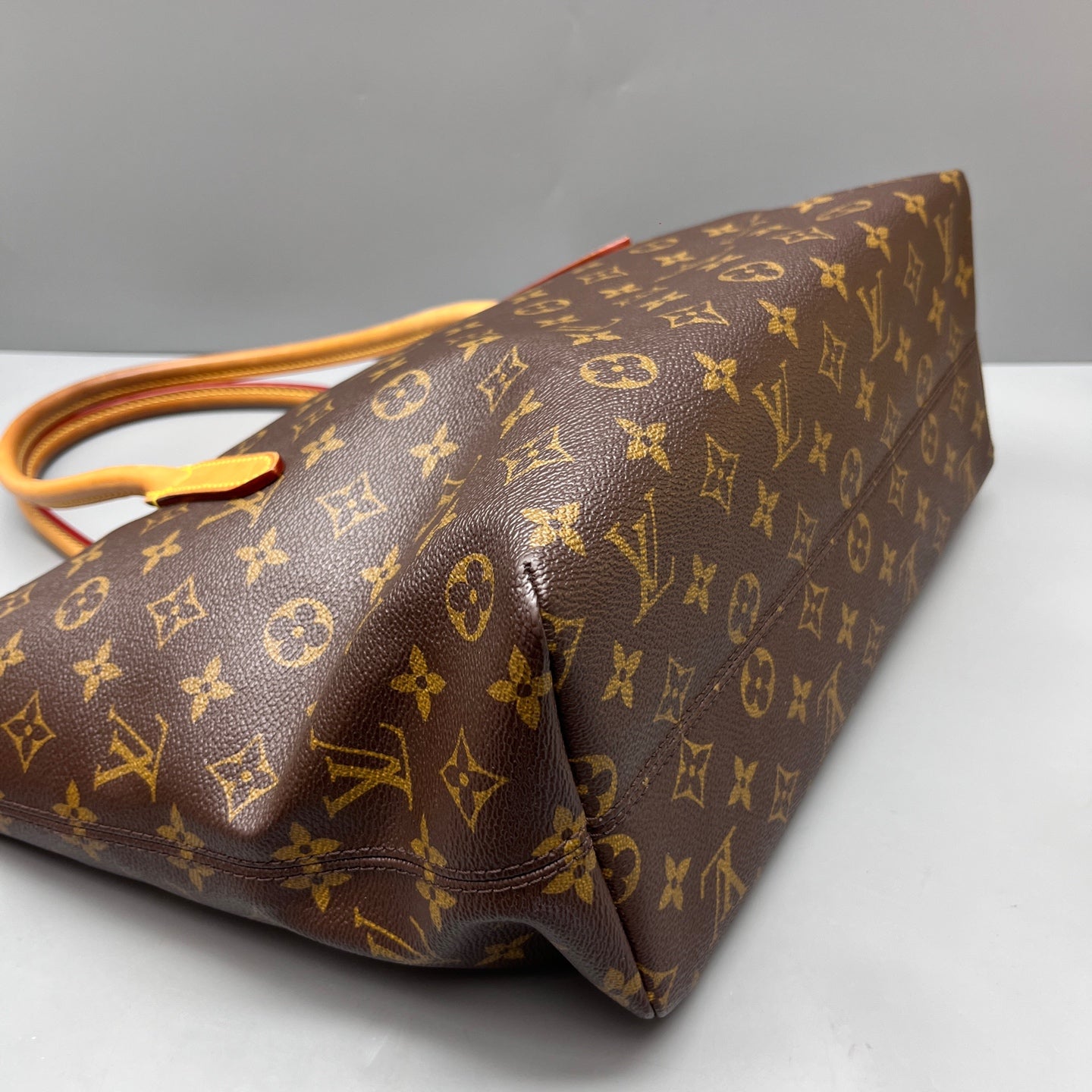 Louis Vuitton - Raspail Tote - Monogram coated canvas with Vachetta leather trim - Brown - (Medium)