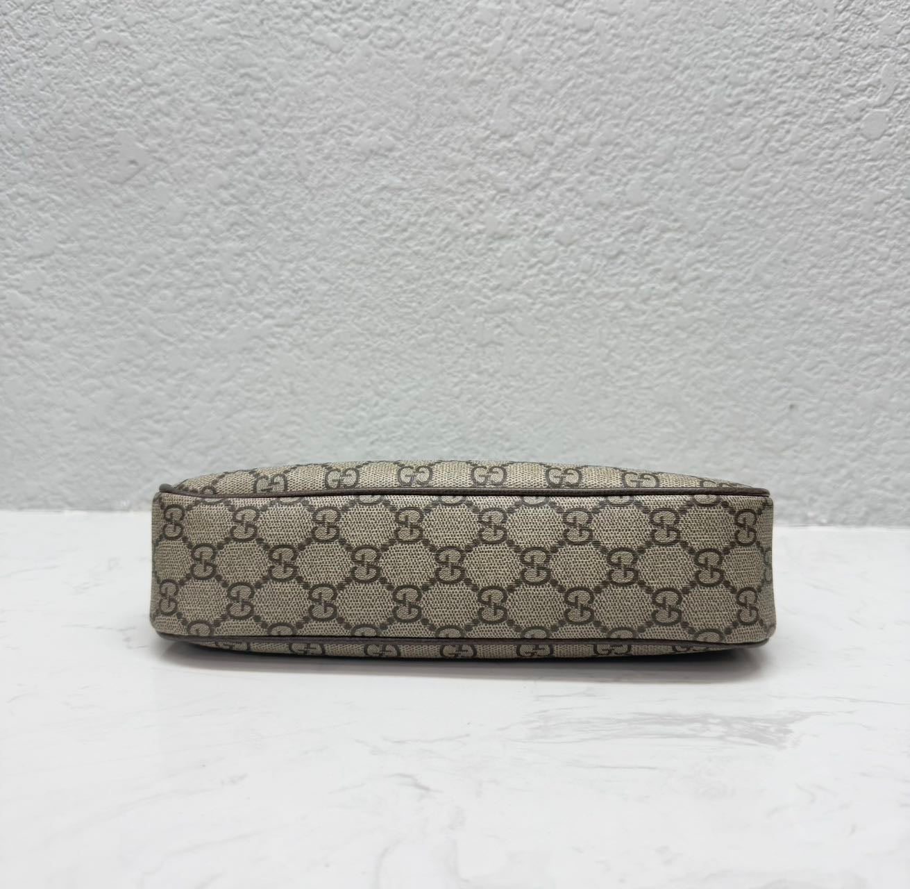 Gucci - Ophidia GG Supreme Mini Shoulder Bag - GG Supreme canvas with leather trim - Beige - (Mini)