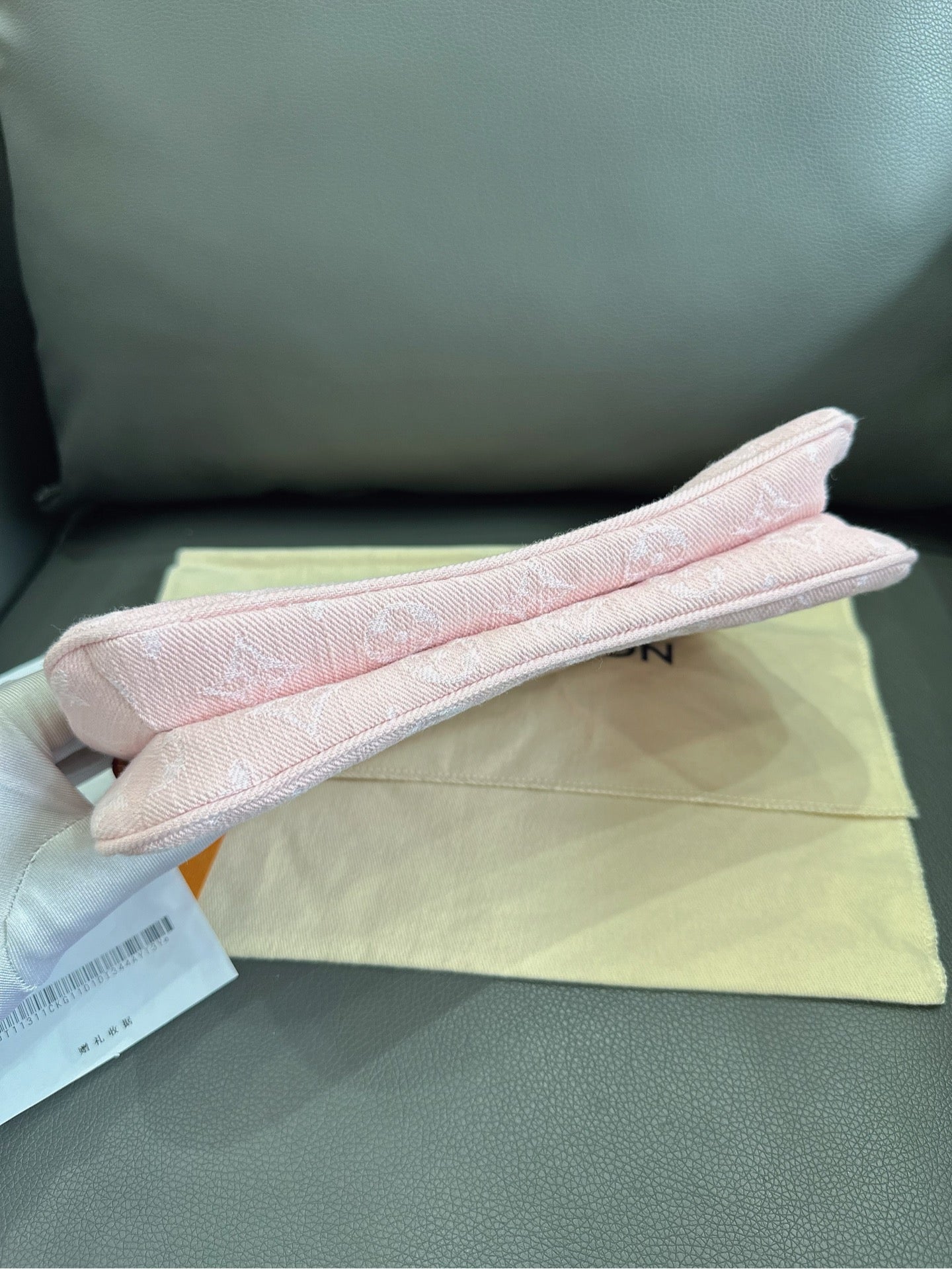Louis Vuitton - LIV Pochette - Denim - Pink - (mini)