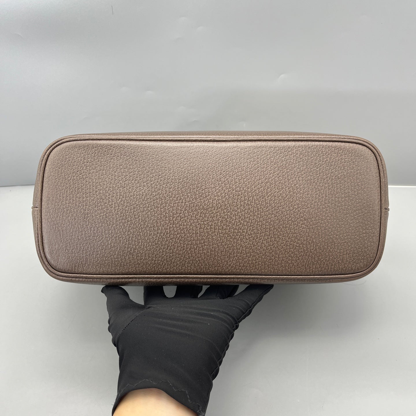 Gucci - GG Supreme Tote Bag - Coated canvas with leather trim - Brown - (Medium)