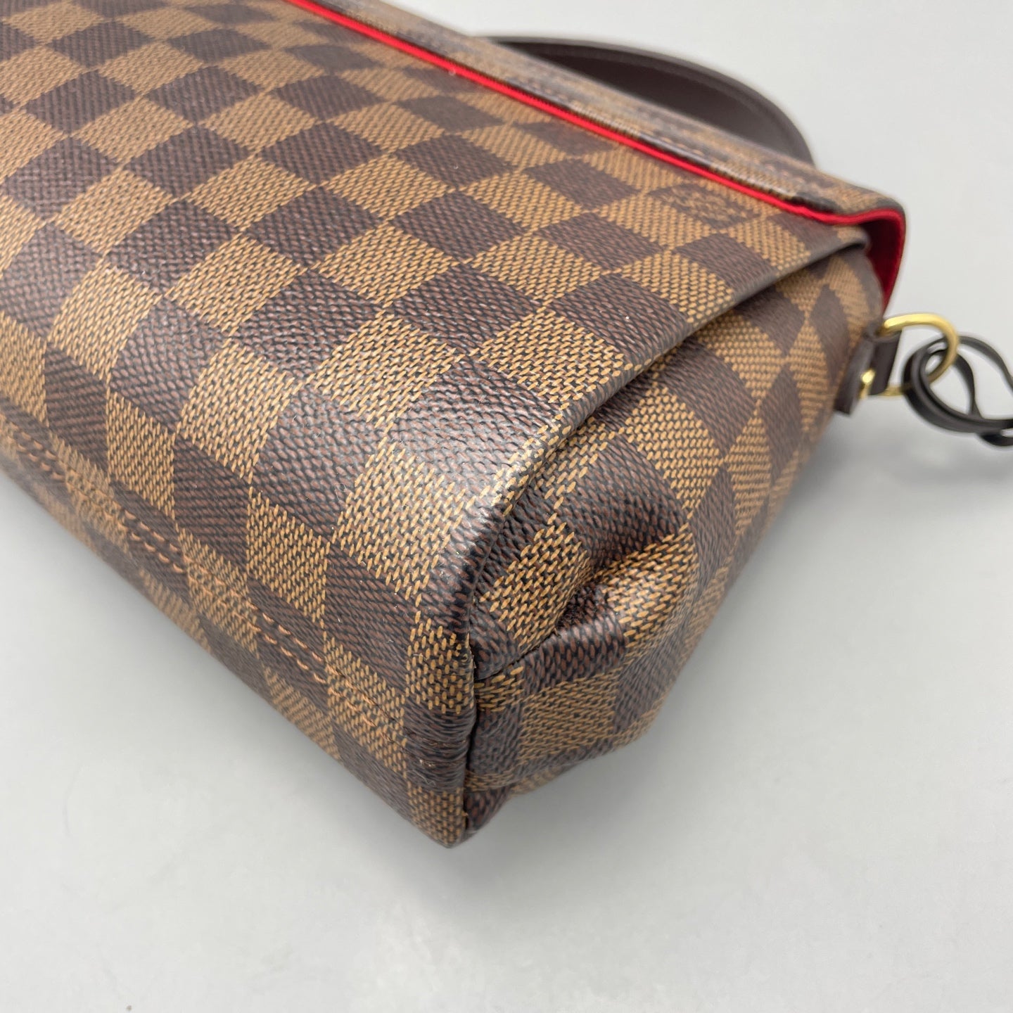 Louis Vuitton - Pochette Metis - Damier Ebene coated canvas with leather trim - Brown - (small)