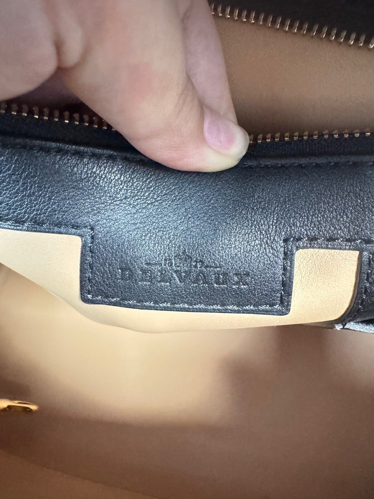 Delvaux - Brilliant - Cowhide leather - Black - (medium)
