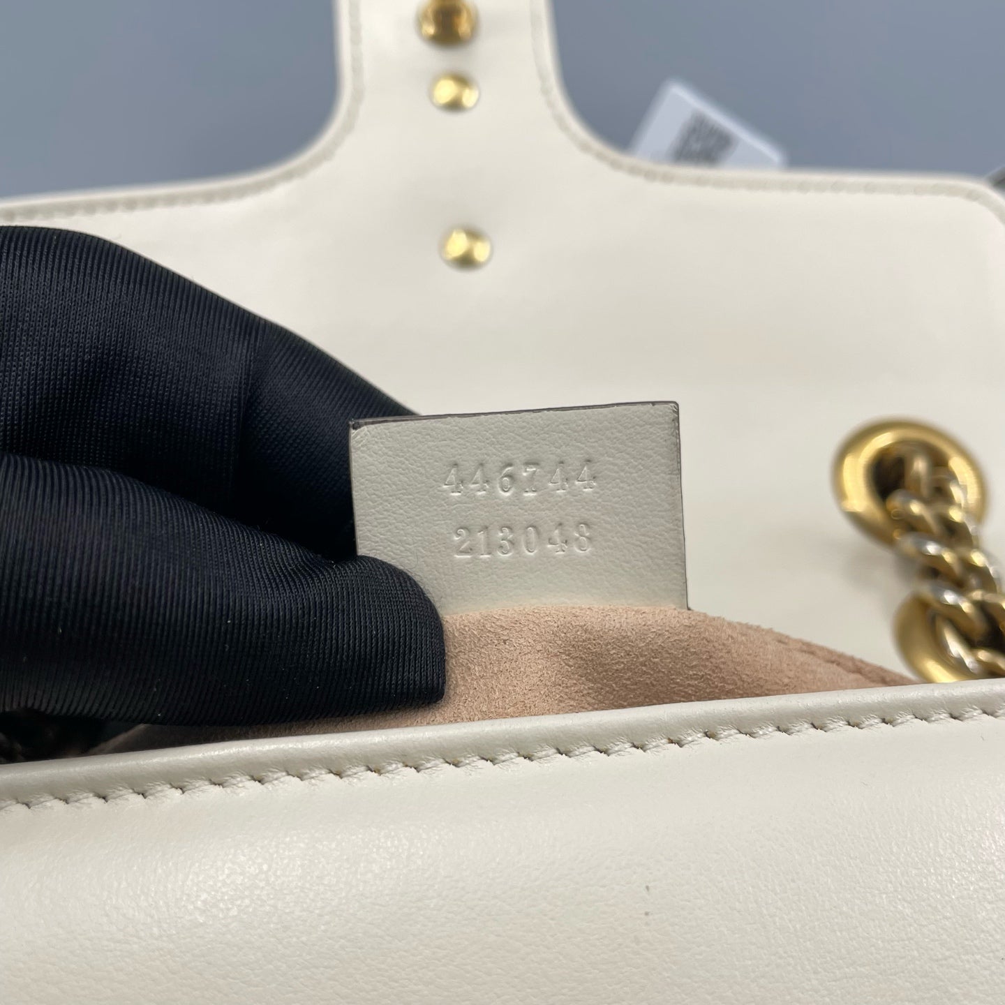 Gucci - GG Marmont Matelasse Mini Bag - Calfskin leather - White - (mini)