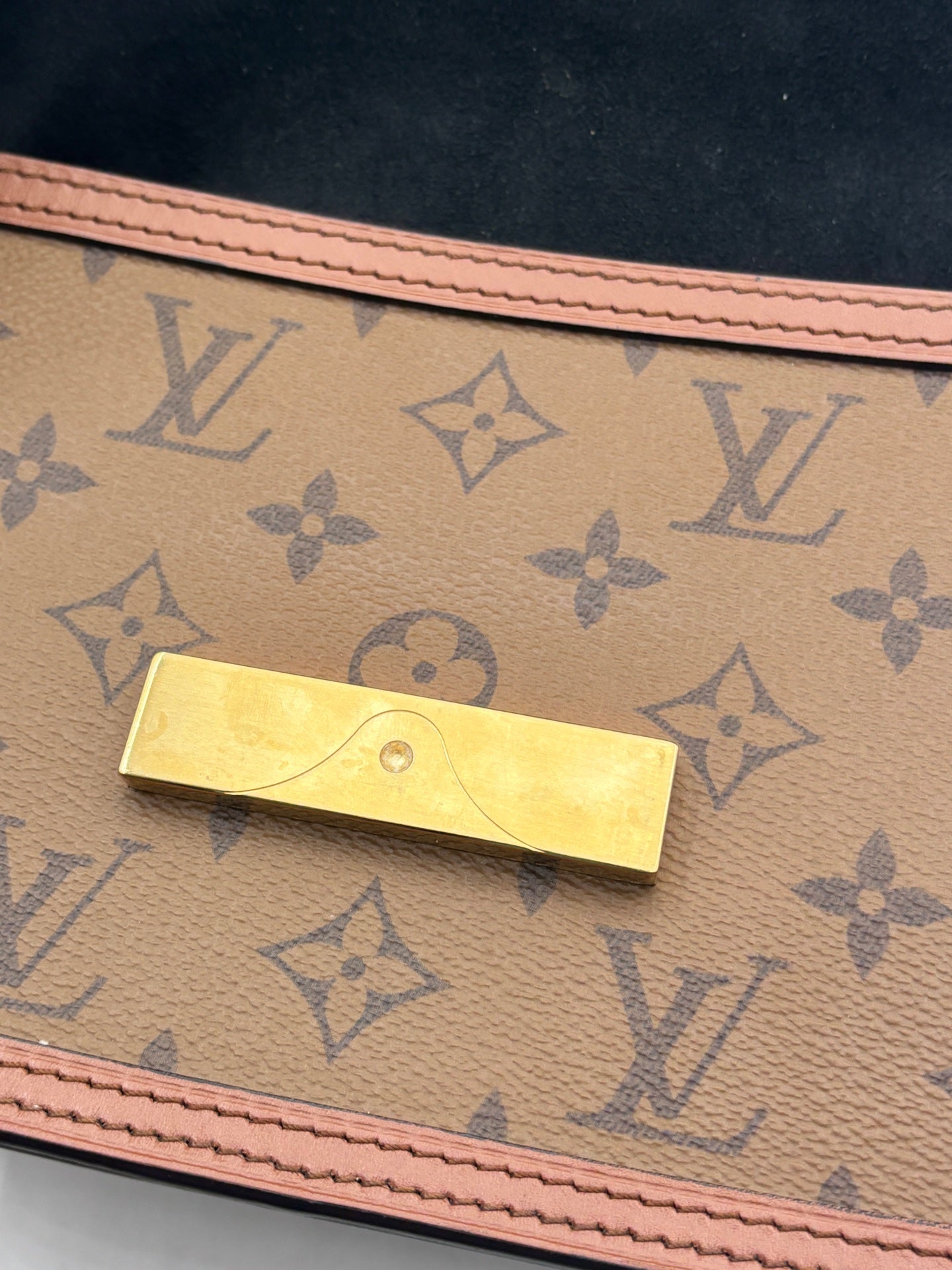 Louis Vuitton - Dauphine Mini - Coated canvas and leather - Brown - (mini)