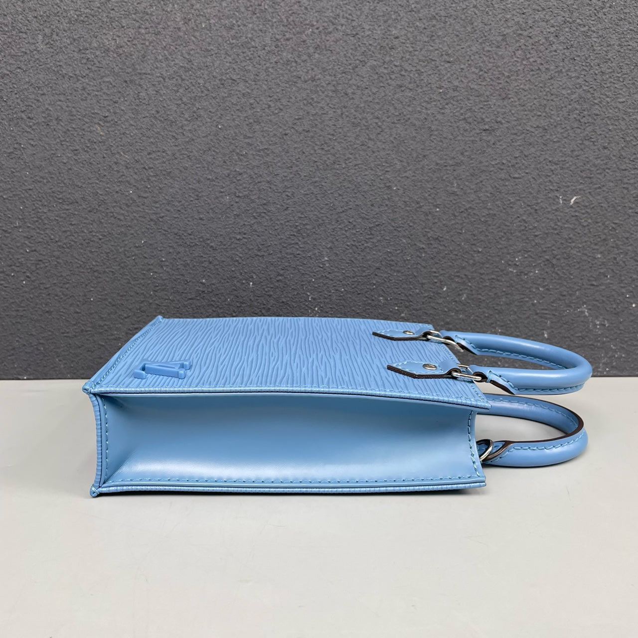 Louis Vuitton - Petit Sac Plat - Leather - Blue - (mini)