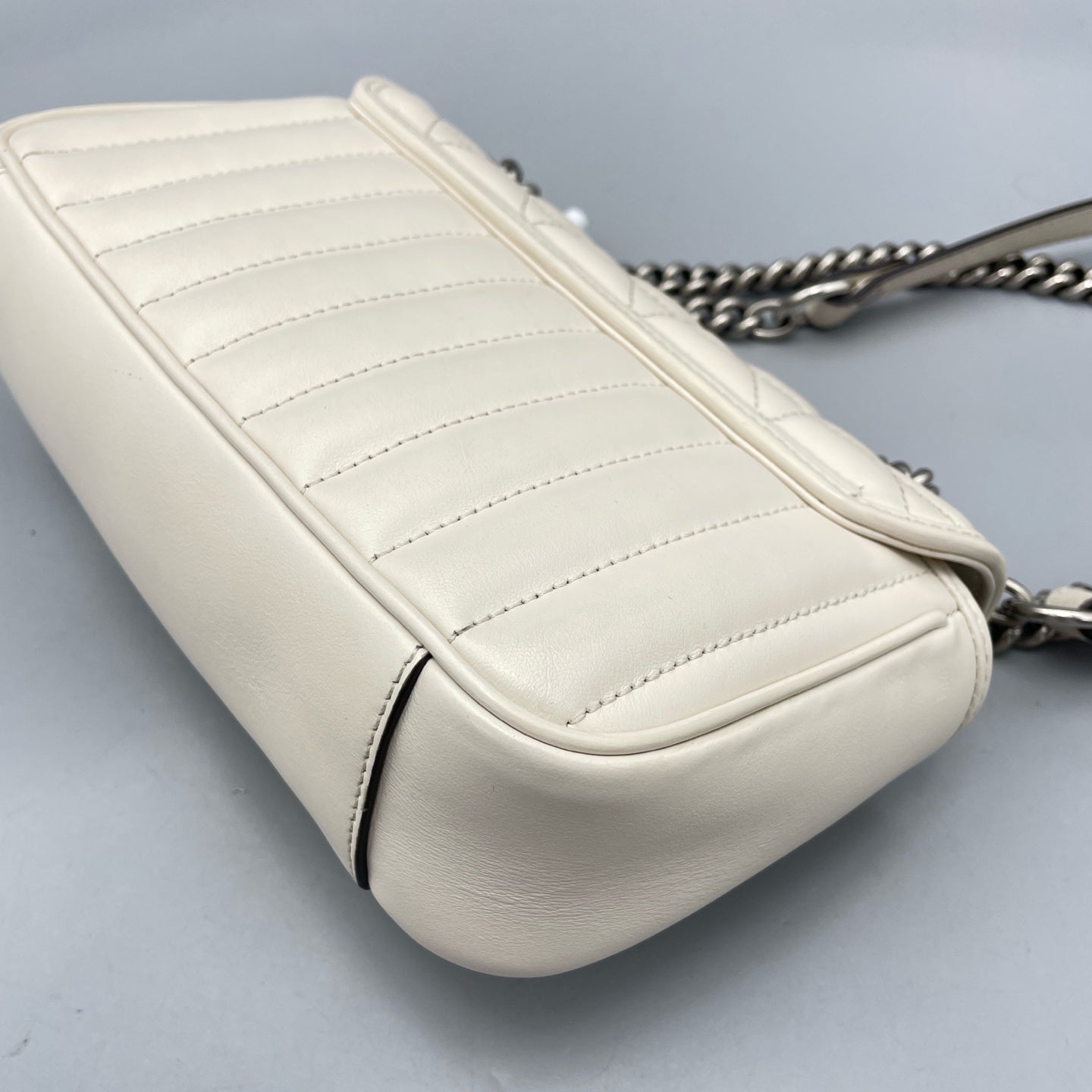 Gucci - Marmont 22 - Leather - White - (mini)