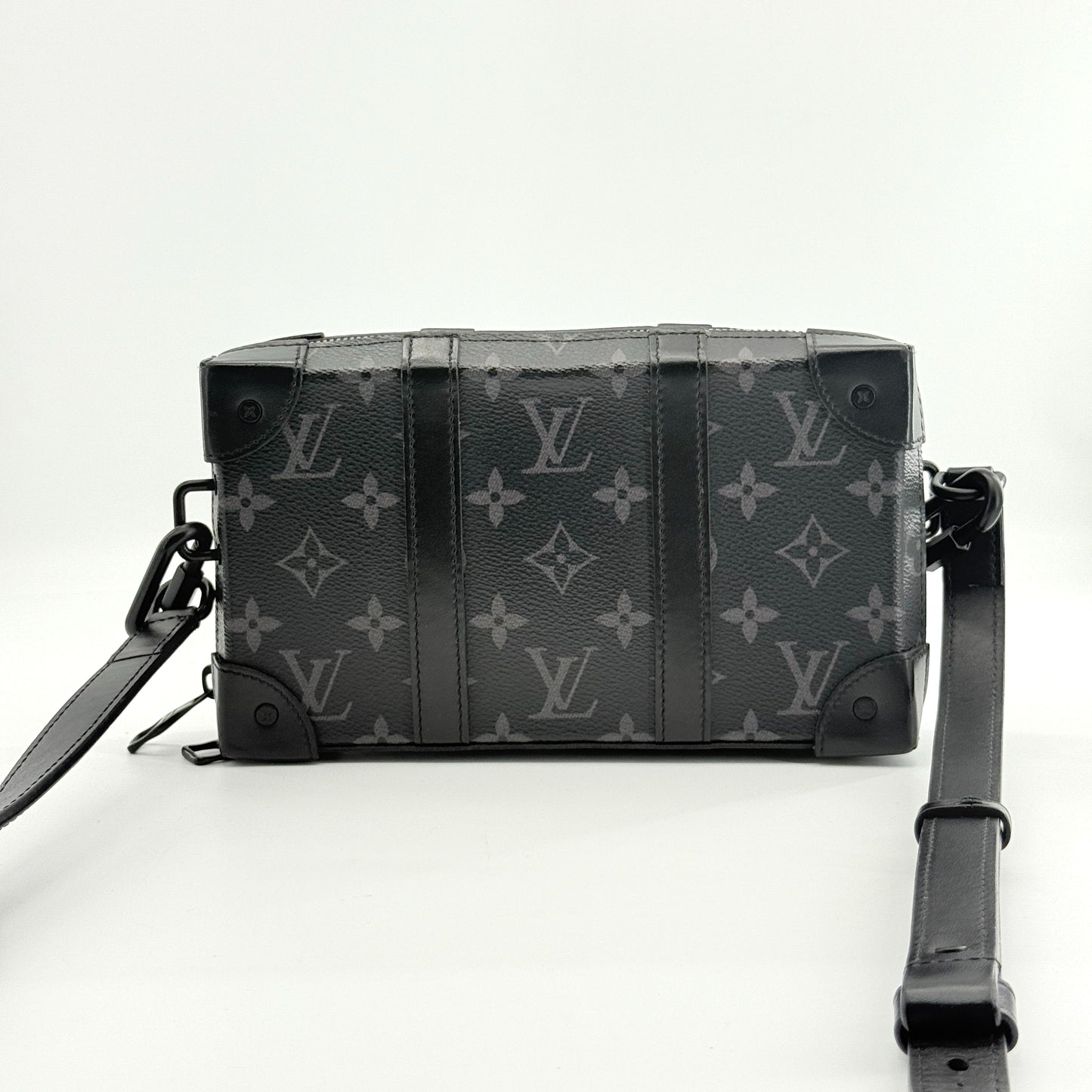 Louis Vuitton - Soft Trunk - Monogram Eclipse canvas with leather trim - Black - (Small)