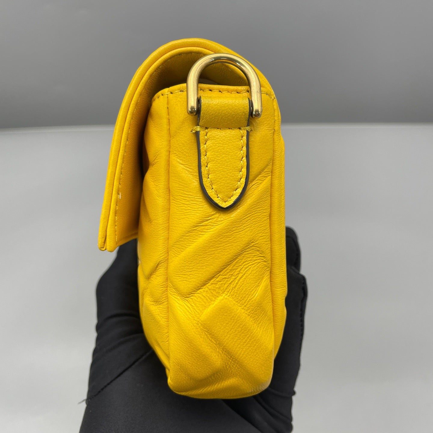 Fendi - Baguette Mini 8BS017 - Leather - Yellow - (mini)