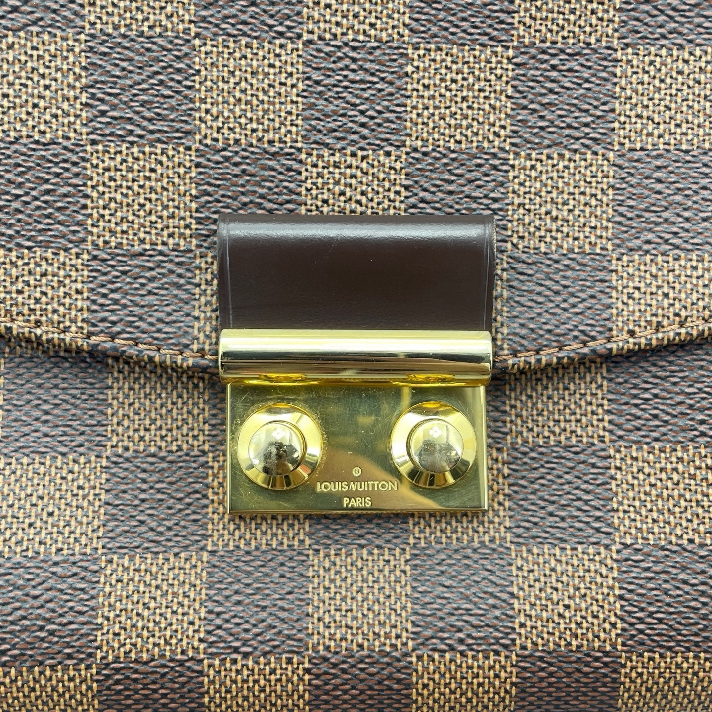 Louis Vuitton - Tassel Messenger Bag - Damier Ebene coated canvas with leather trim - Brown - (Small)