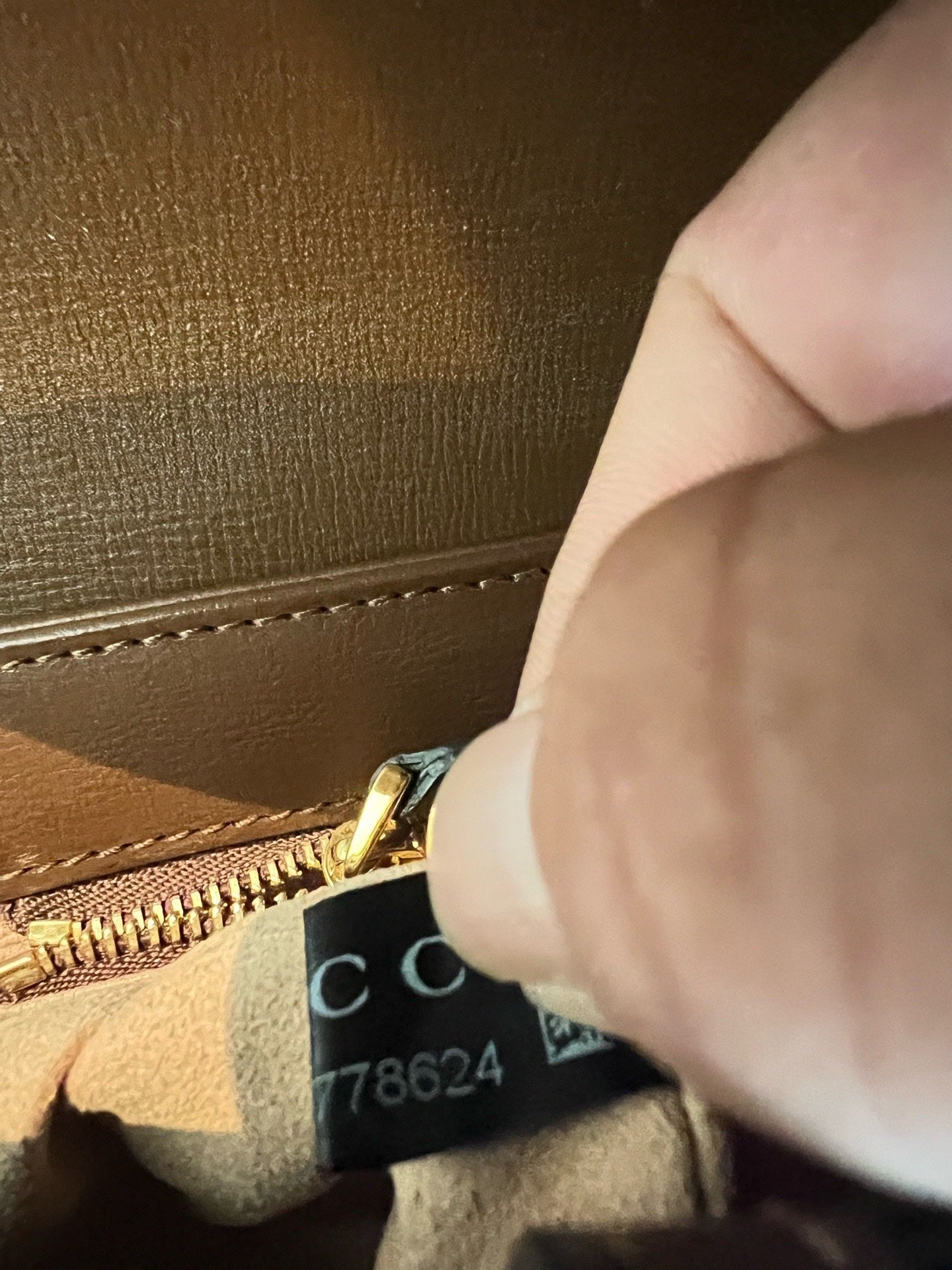Gucci - 1955 Horsebit Shoulder Bag - GG Supreme canvas with leather trim - Beige and Brown - (Medium)