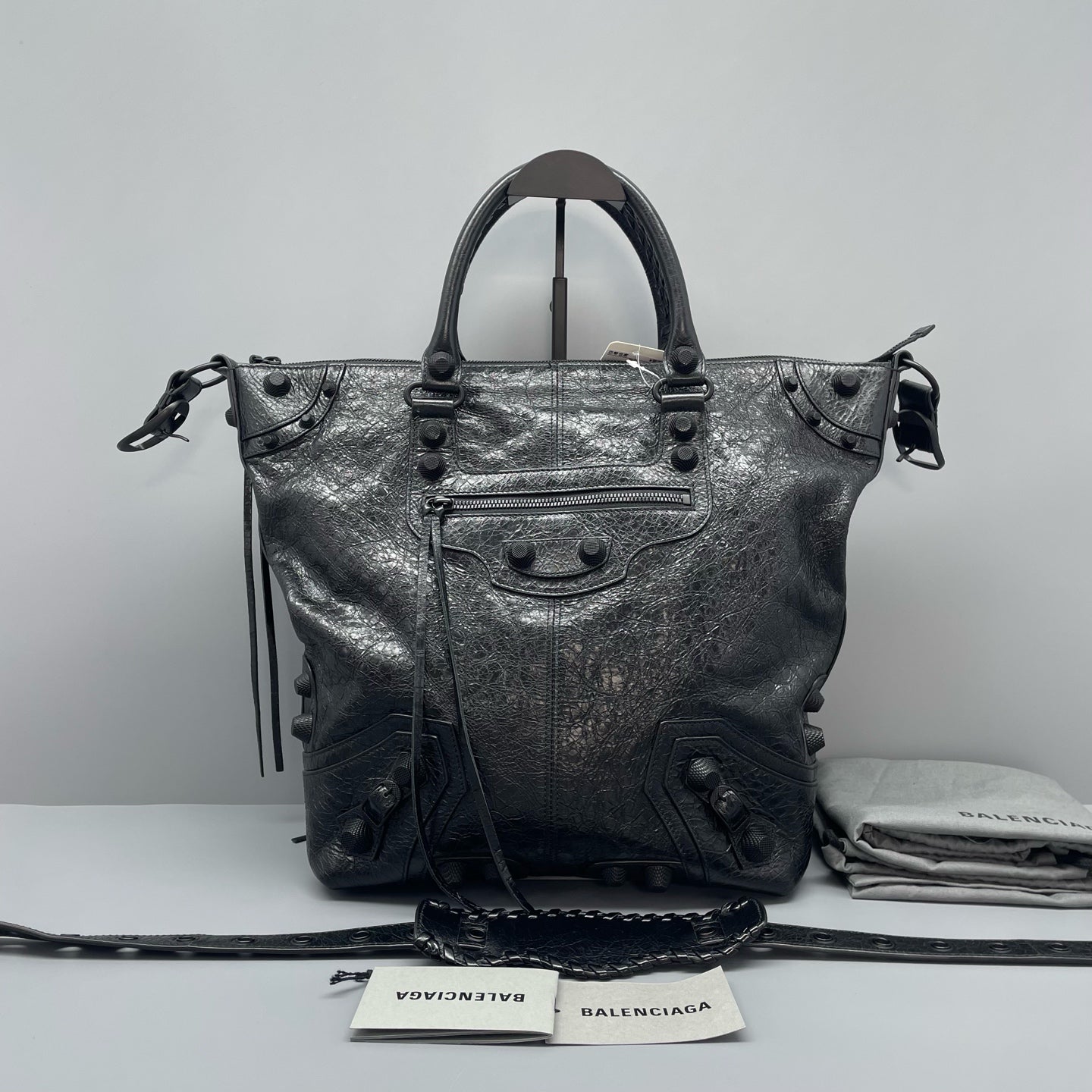 Balenciaga - Le Cagole Tote - Leather - Black