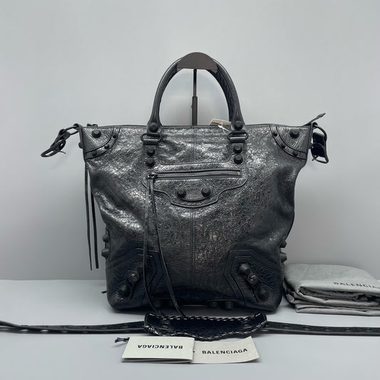 Balenciaga - Le Cagole Tote - Leather - Black