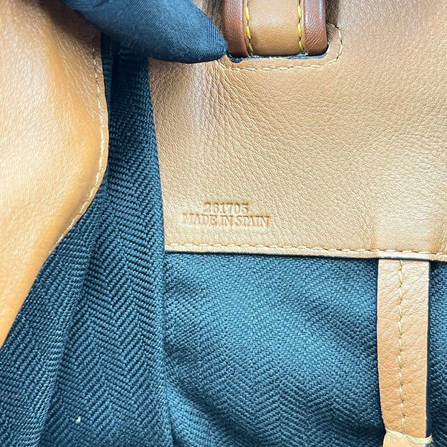 LOEWE - Hammock Bag - Grained leather - Brown - (medium)
